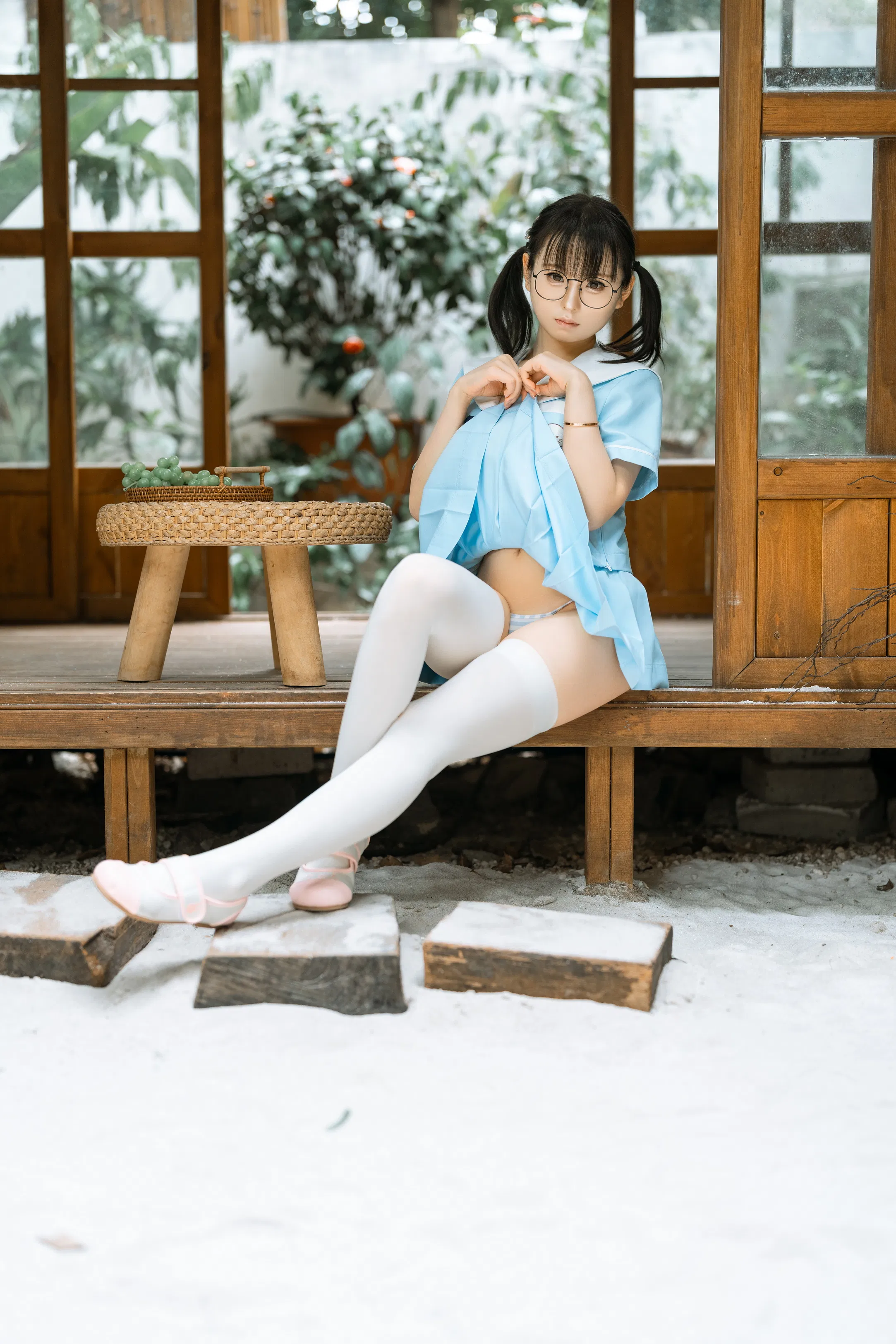 [Cosplay] Yosuzu Lingyi 幼水铃衣 - Twin Ponytails 双马尾