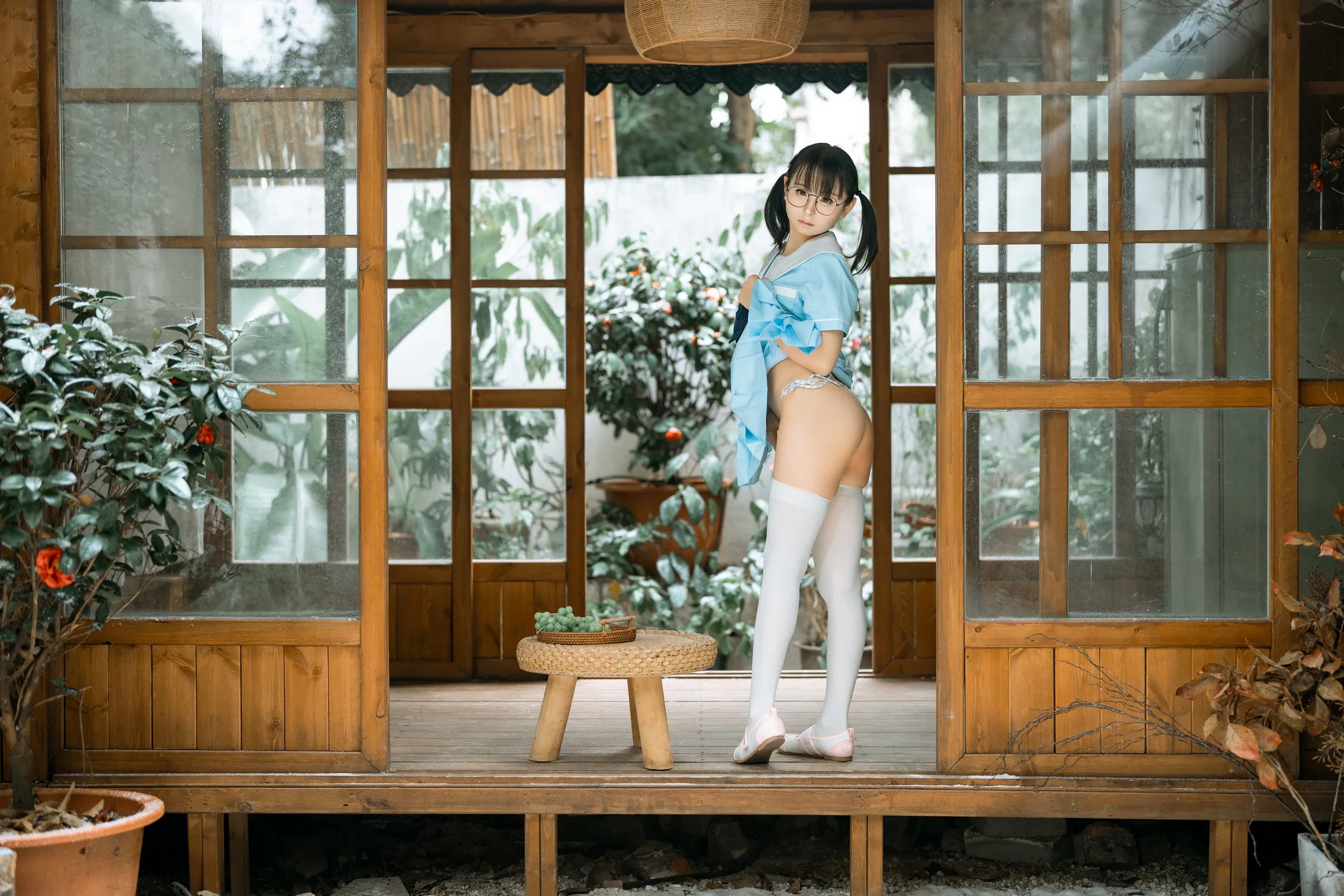 [Cosplay] Yosuzu Lingyi 幼水铃衣 - Twin Ponytails 双马尾