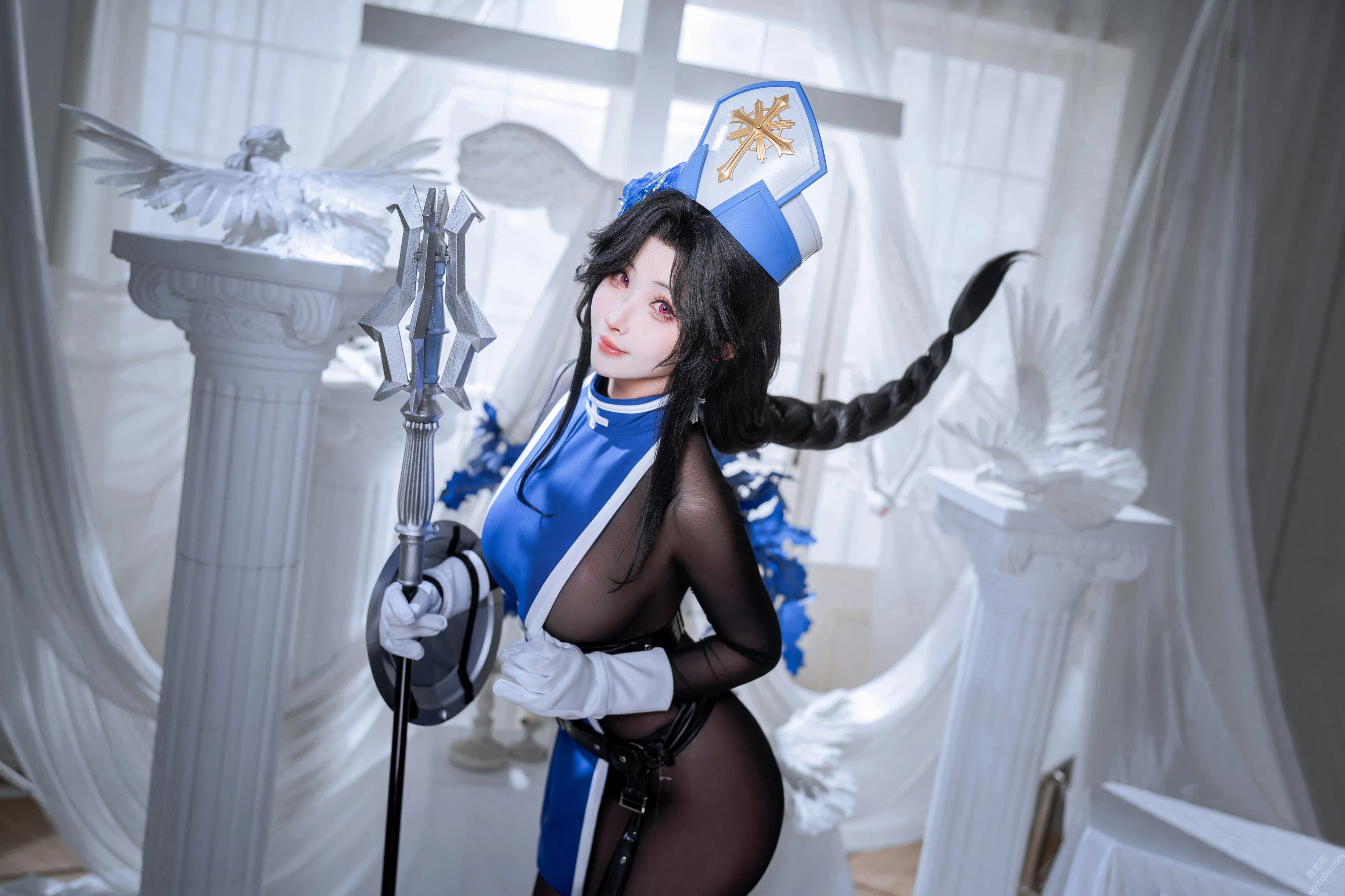 [Cosplay] rioko凉凉子 - Nikke胜利女神 梅登冰玫瑰