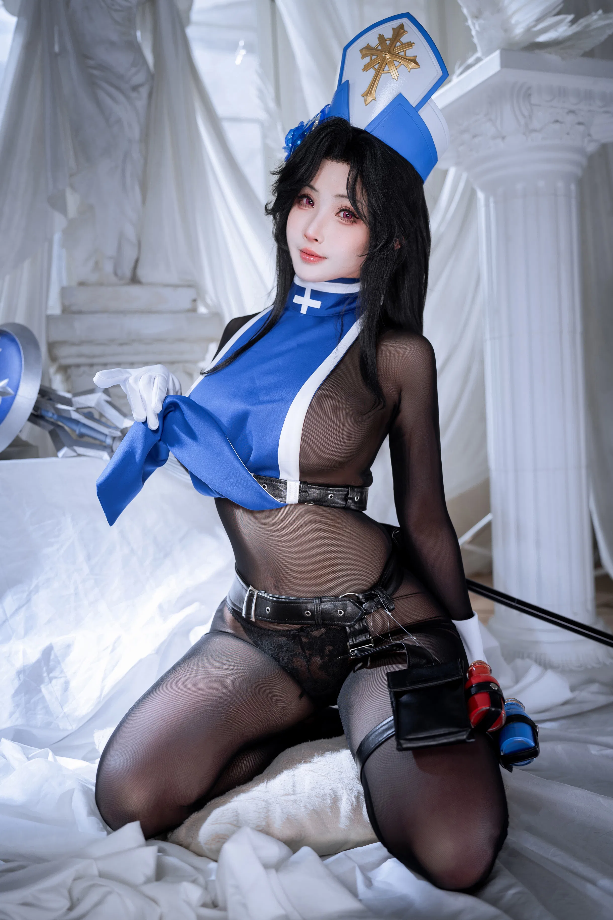 [Cosplay] rioko凉凉子 - Nikke胜利女神 梅登冰玫瑰