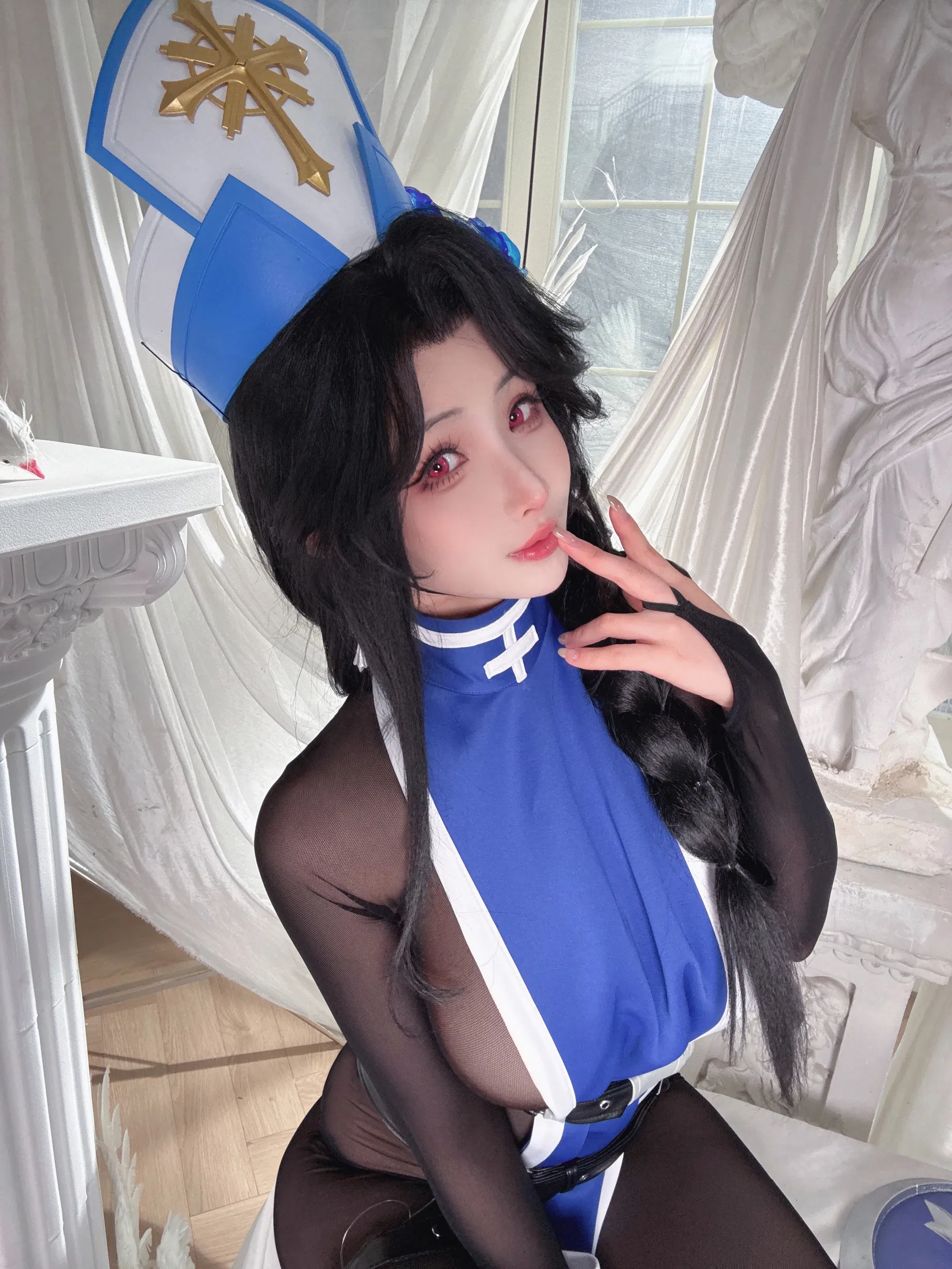 [Cosplay] rioko凉凉子 - Nikke胜利女神 梅登冰玫瑰