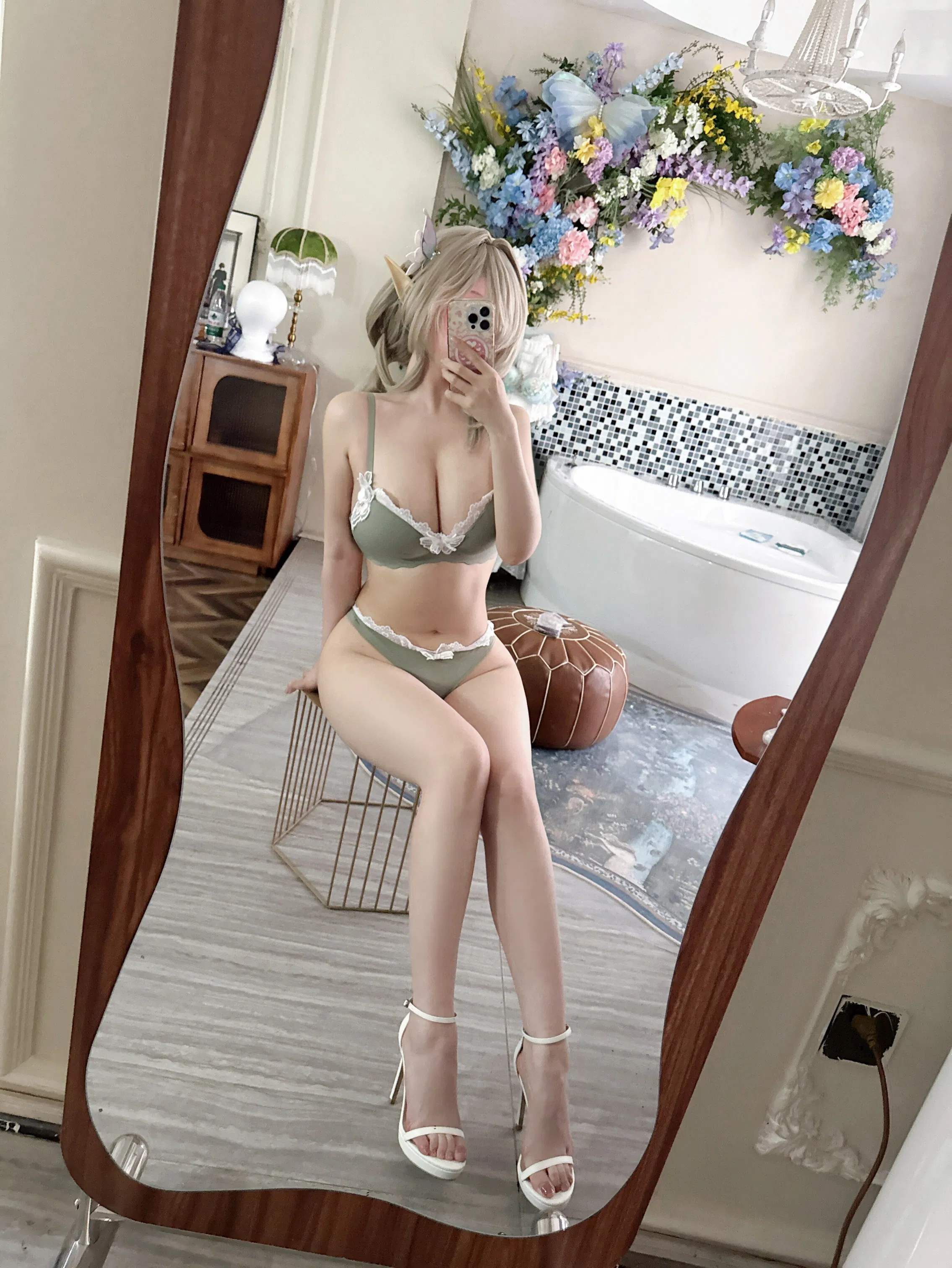 [Cosplay] rioko凉凉子 - 碧蓝航线 七省 内衣