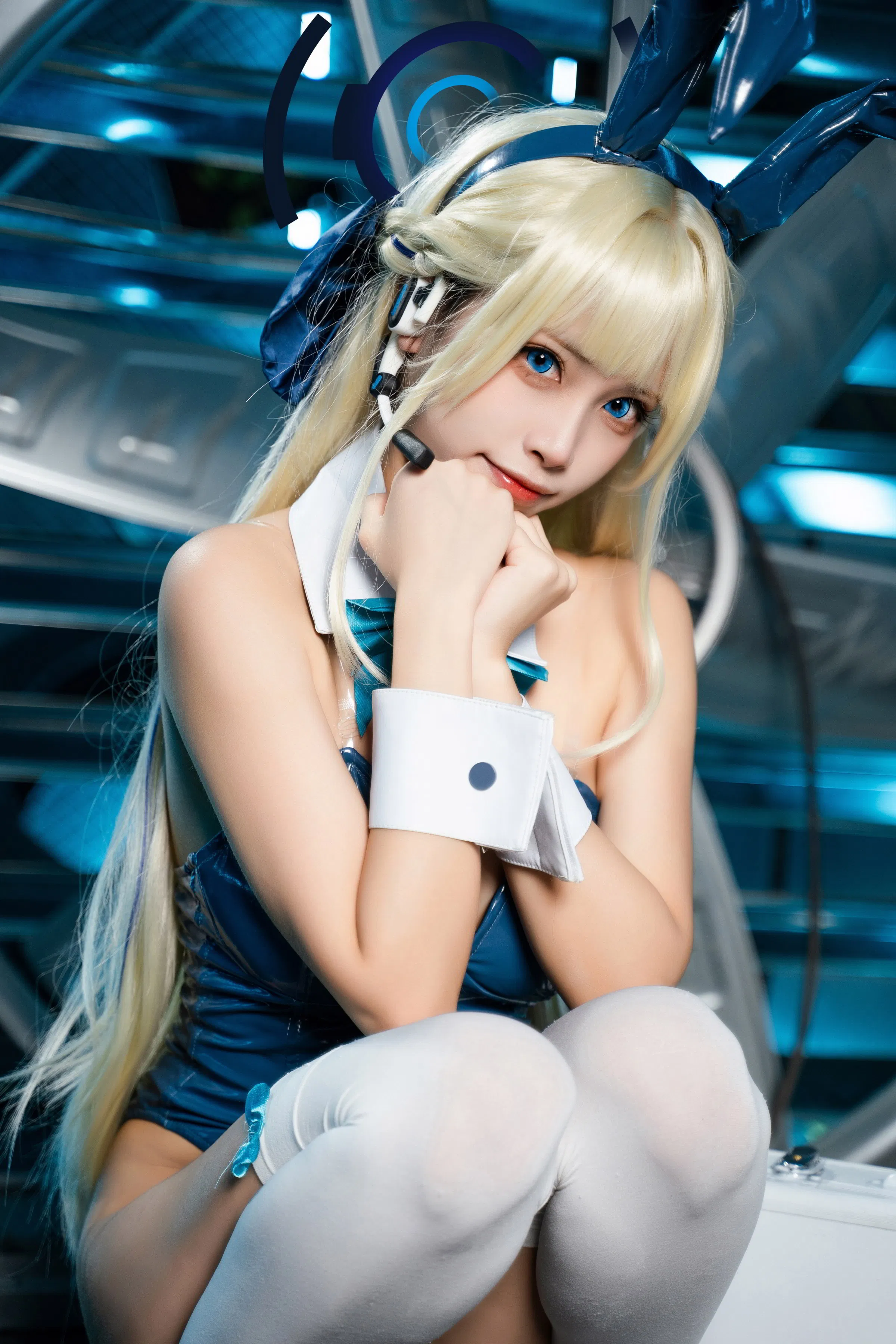 [Cosplay] 三無人型 - 蔚蓝档案 飞鸟马时兔女郎