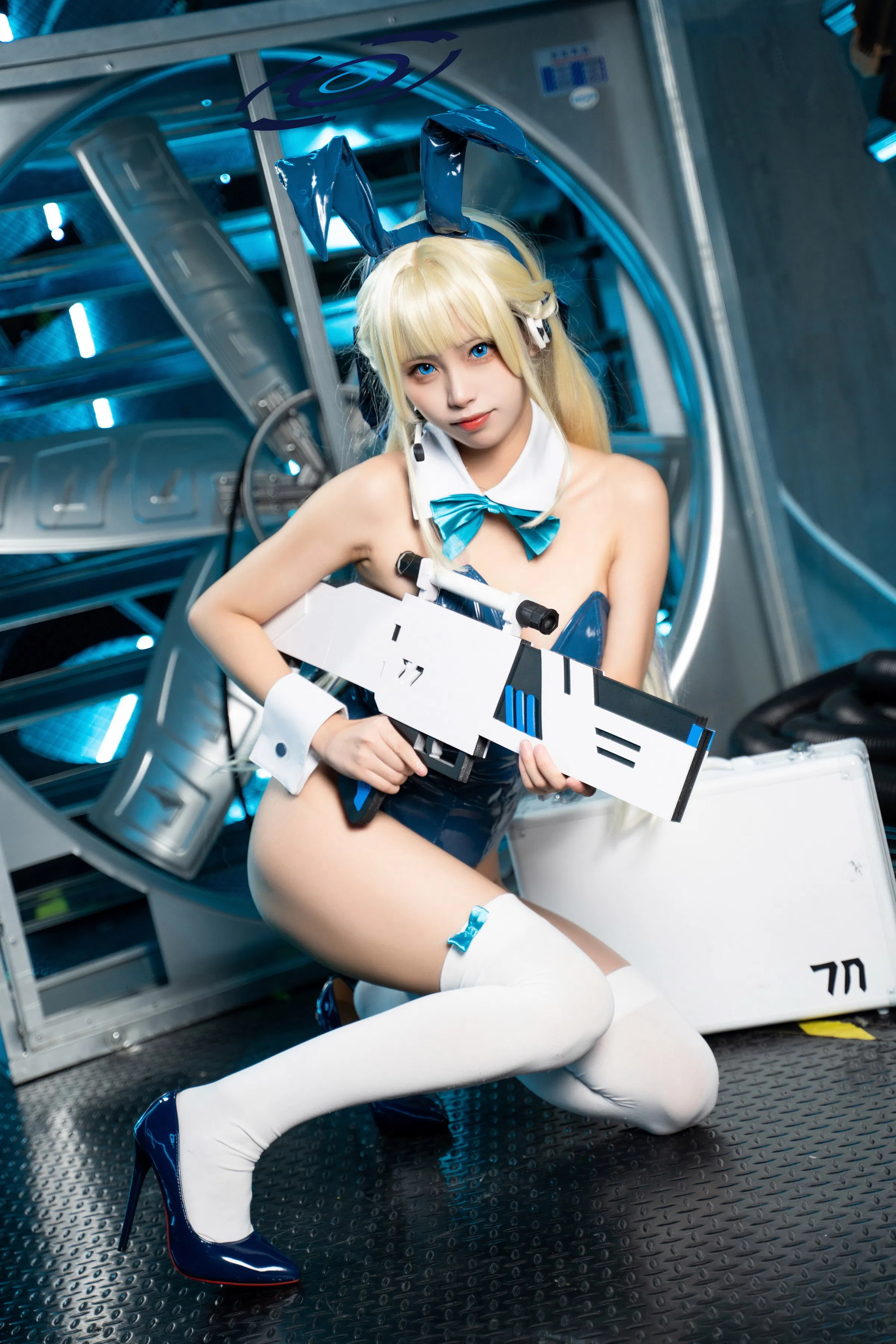 [Cosplay] 三無人型 - 蔚蓝档案 飞鸟马时兔女郎