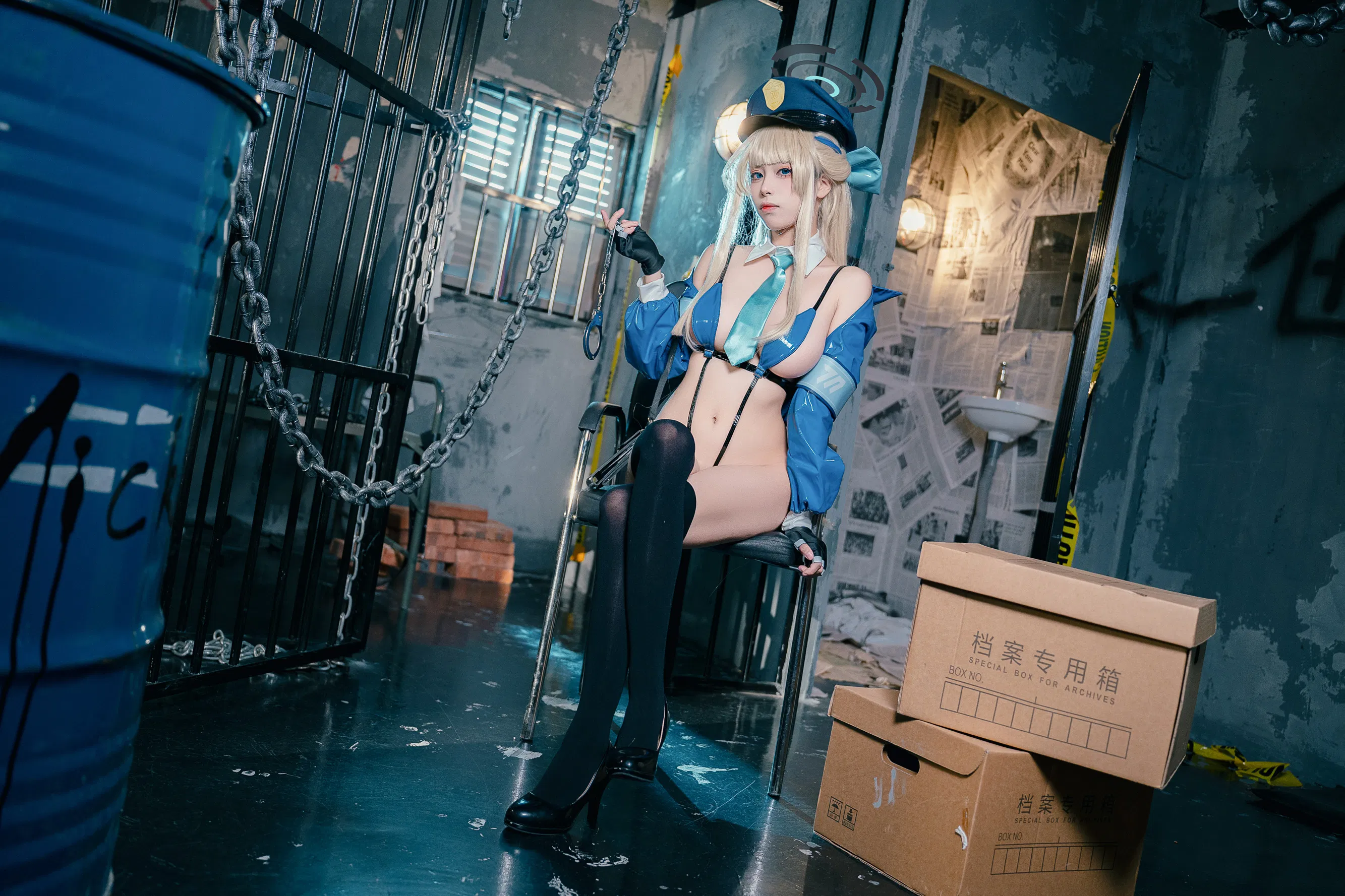 [Cosplay] 三無人型 - 蔚蓝档案 飞鸟马时女警