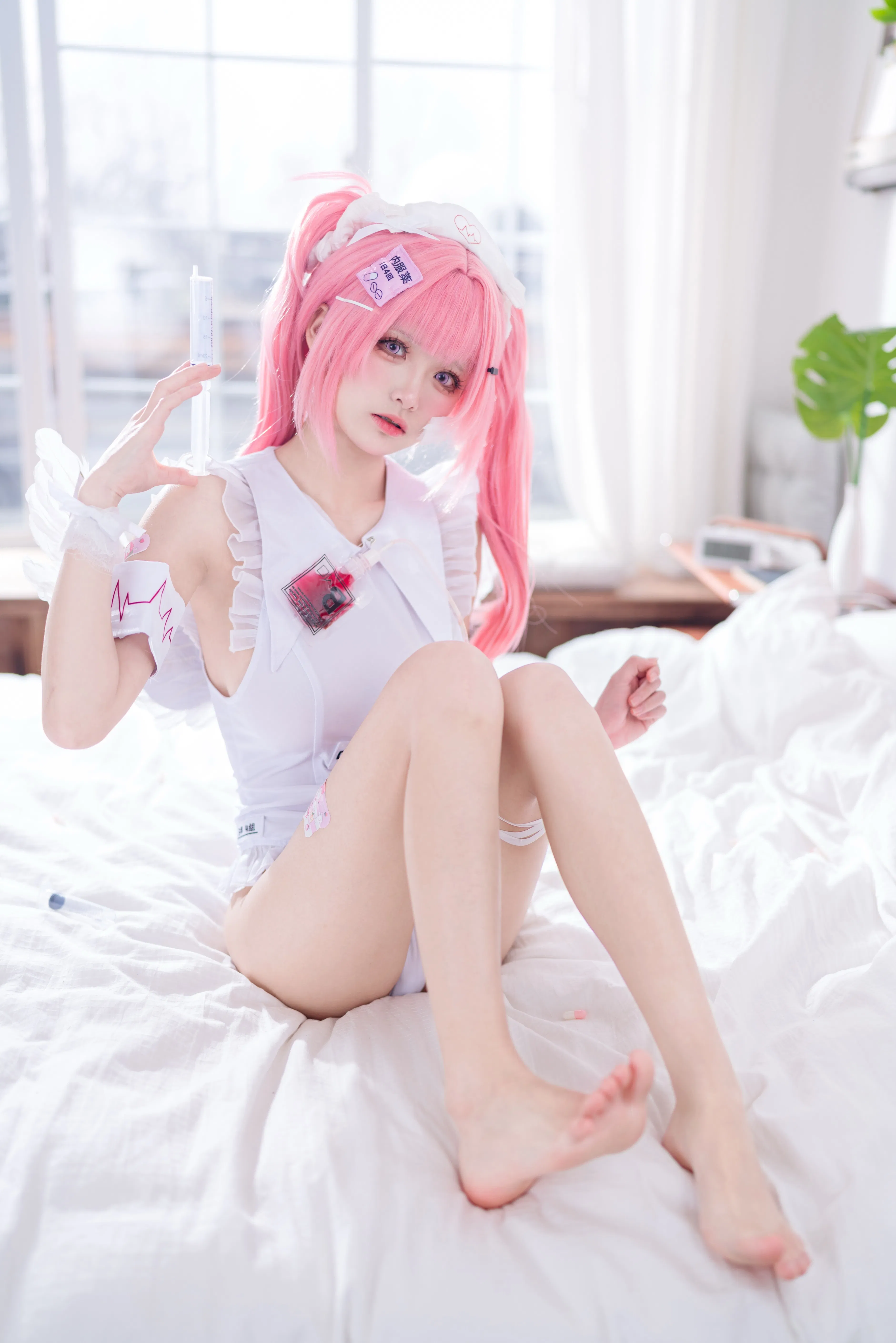 [Cosplay] 九柒喵 - 小护士针筒