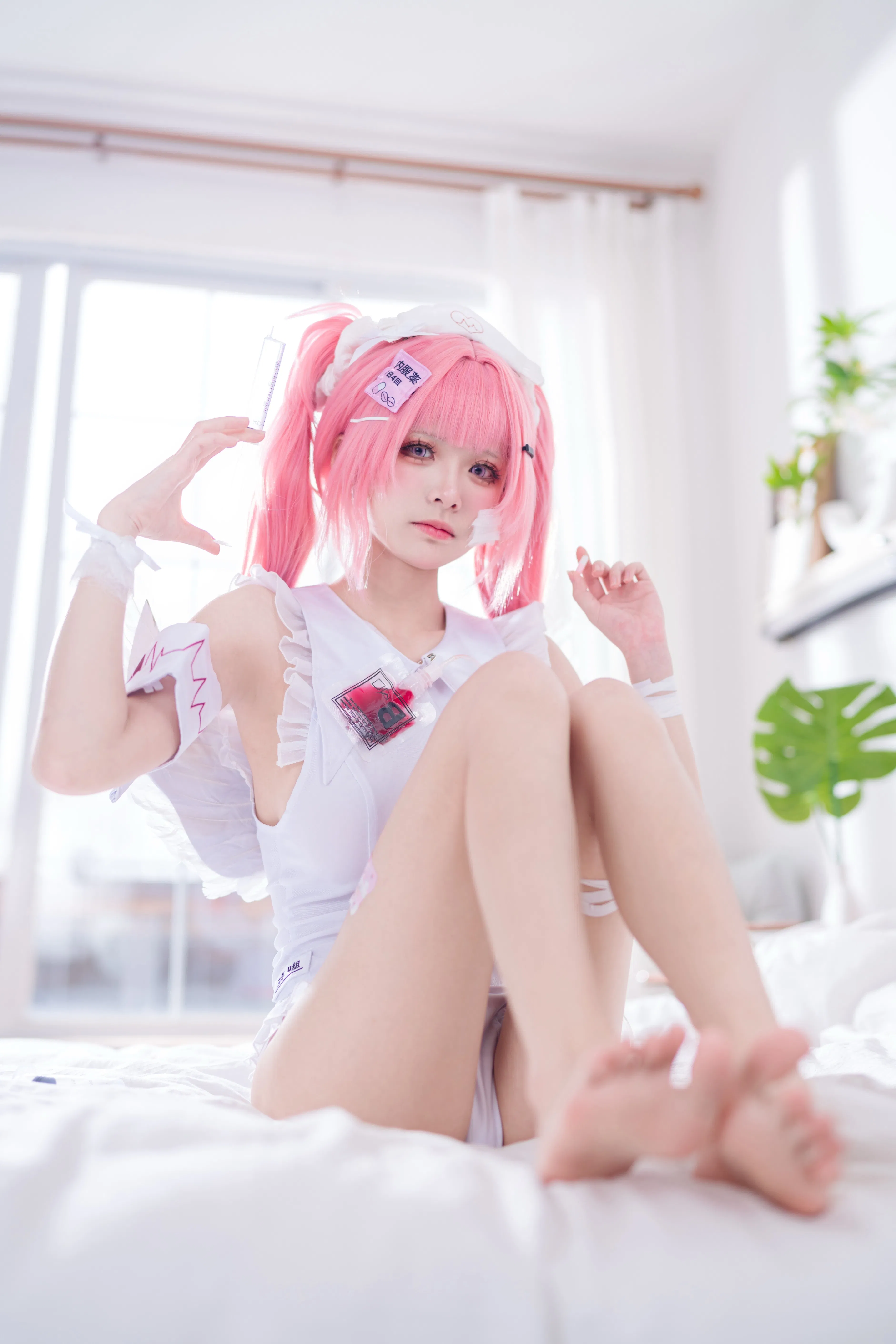 [Cosplay] 九柒喵 - 小护士针筒