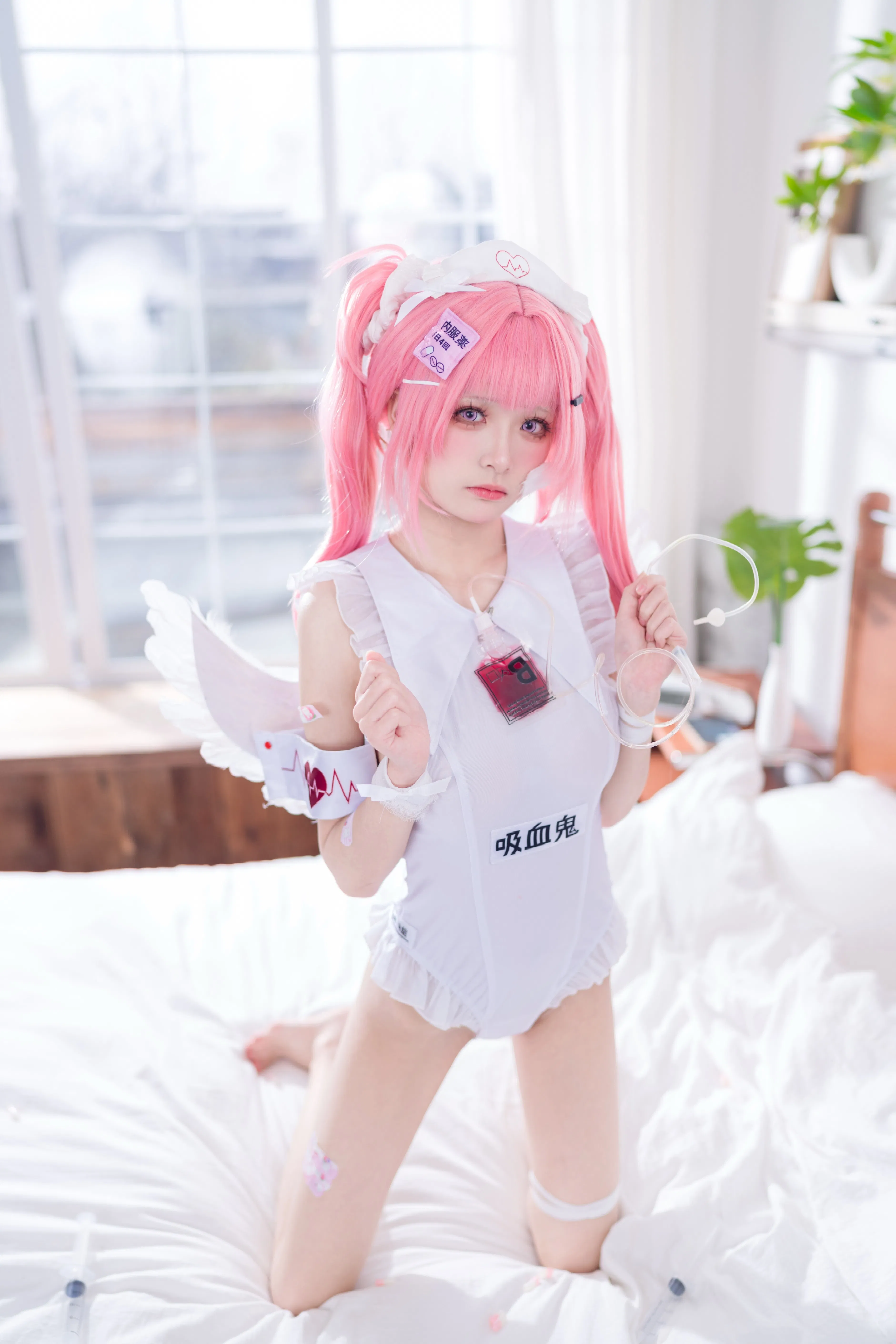 [Cosplay] 九柒喵 - 小护士针筒