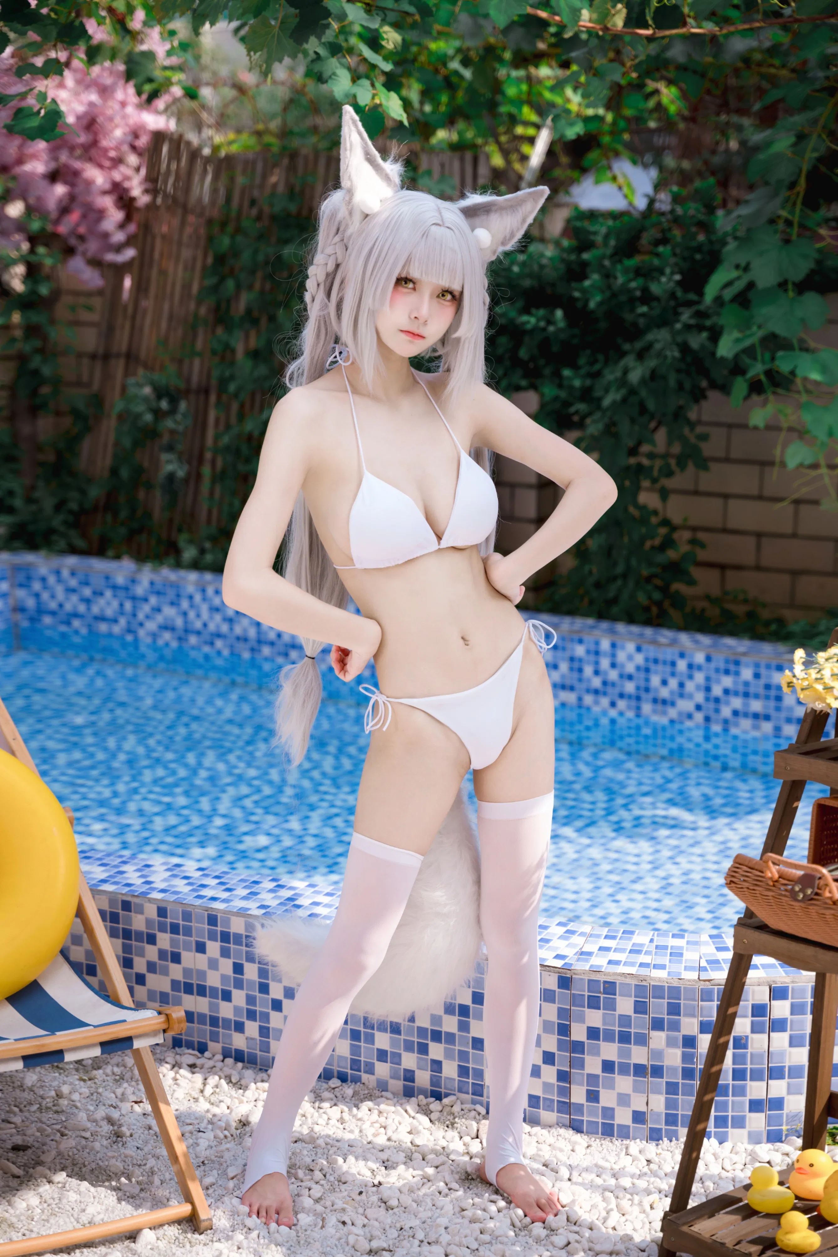 [Cosplay] 九柒喵 - 朝凪泳装