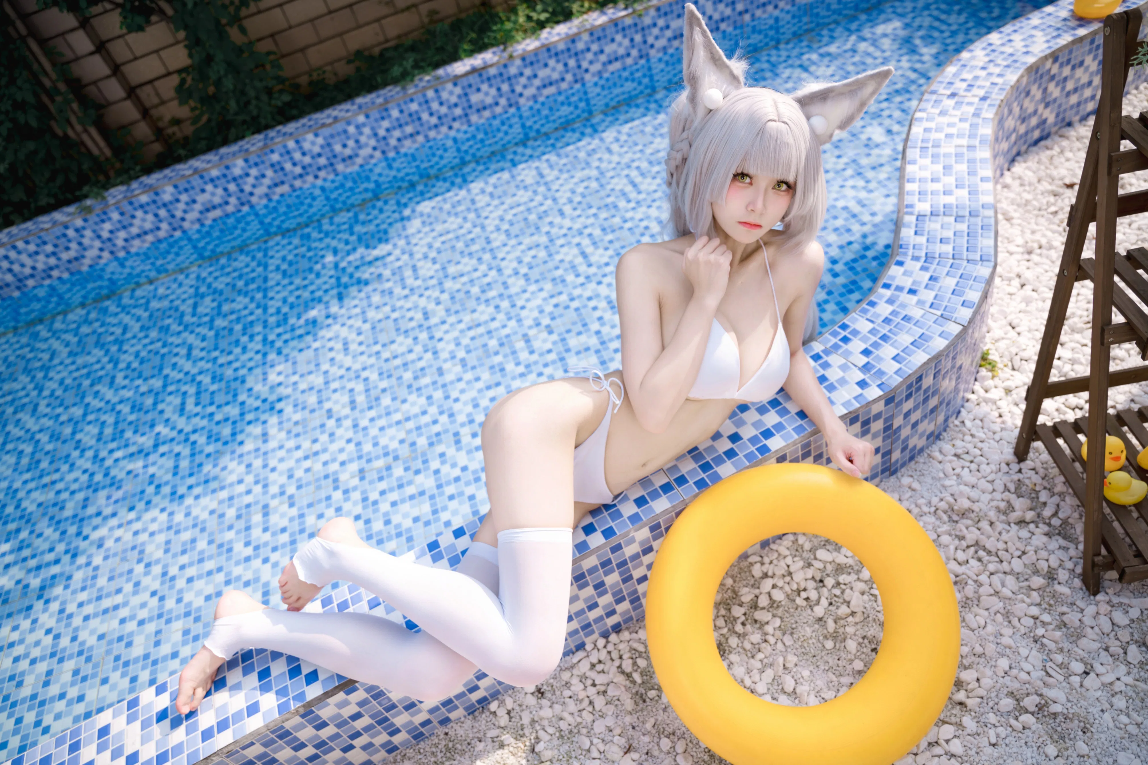 [Cosplay] 九柒喵 - 朝凪泳装