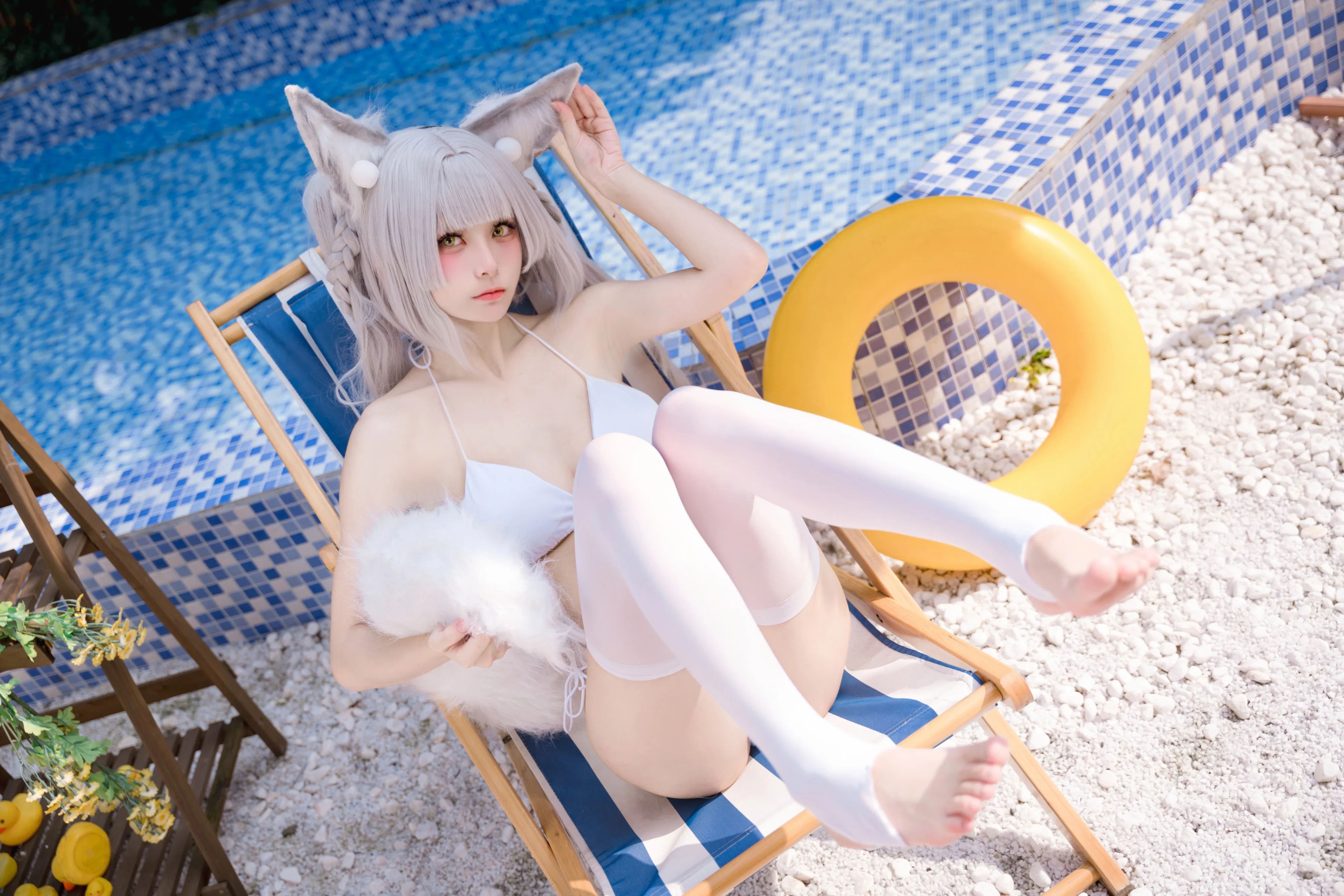 [Cosplay] 九柒喵 - 朝凪泳装