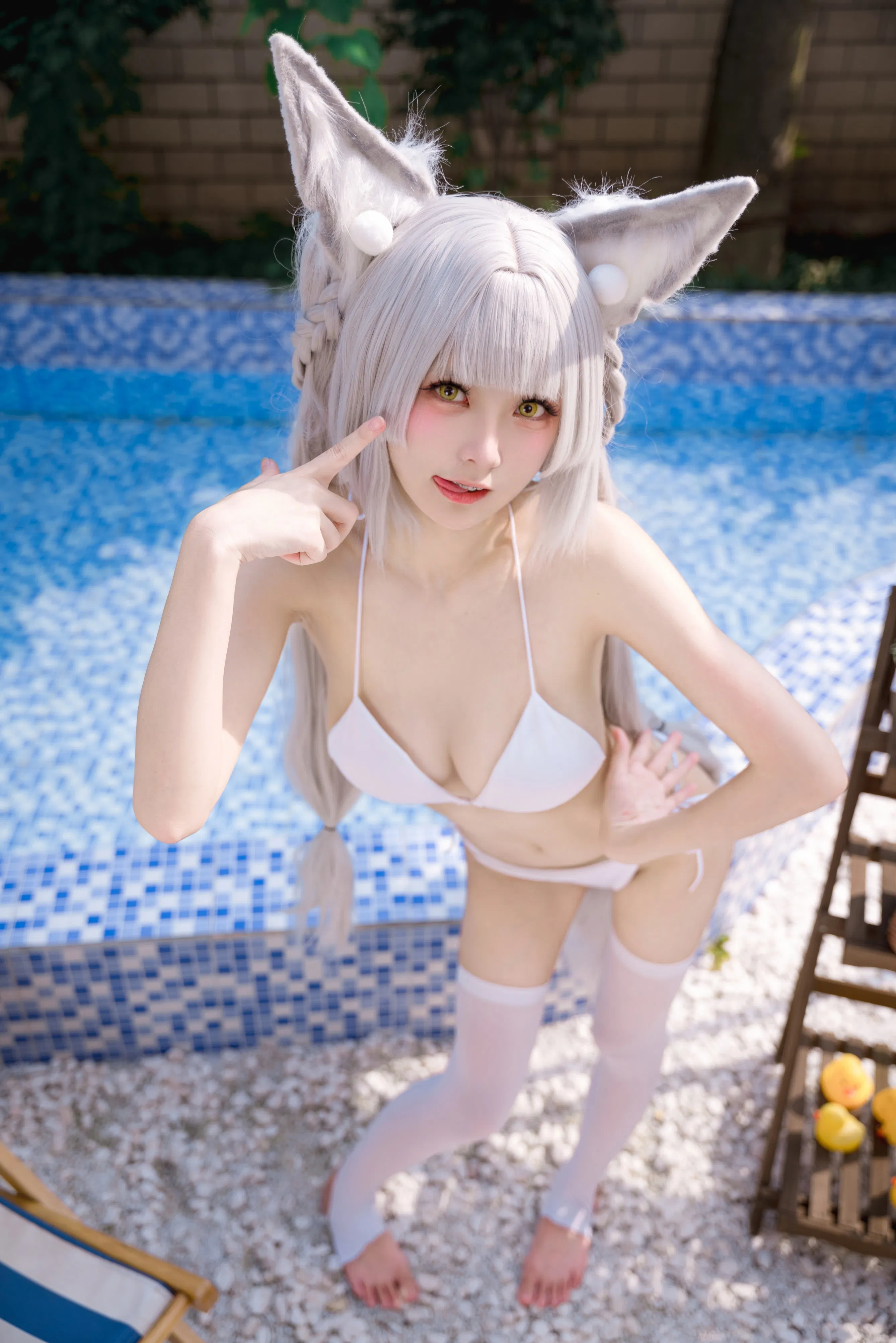 [Cosplay] 九柒喵 - 朝凪泳装