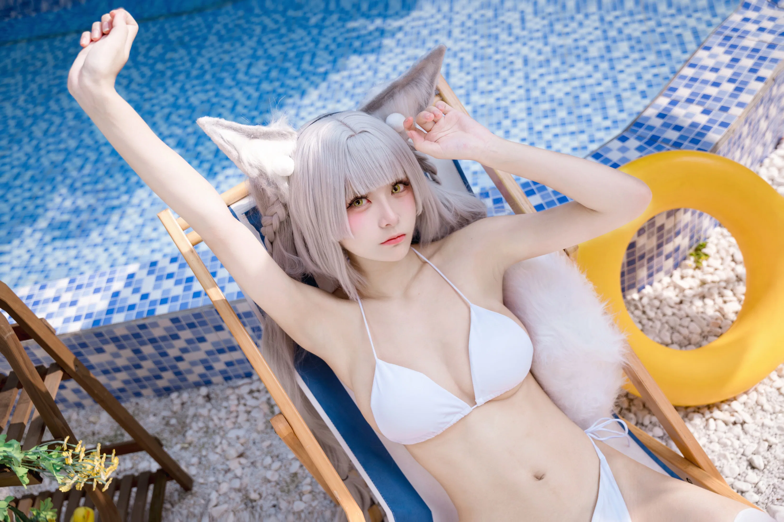 [Cosplay] 九柒喵 - 朝凪泳装