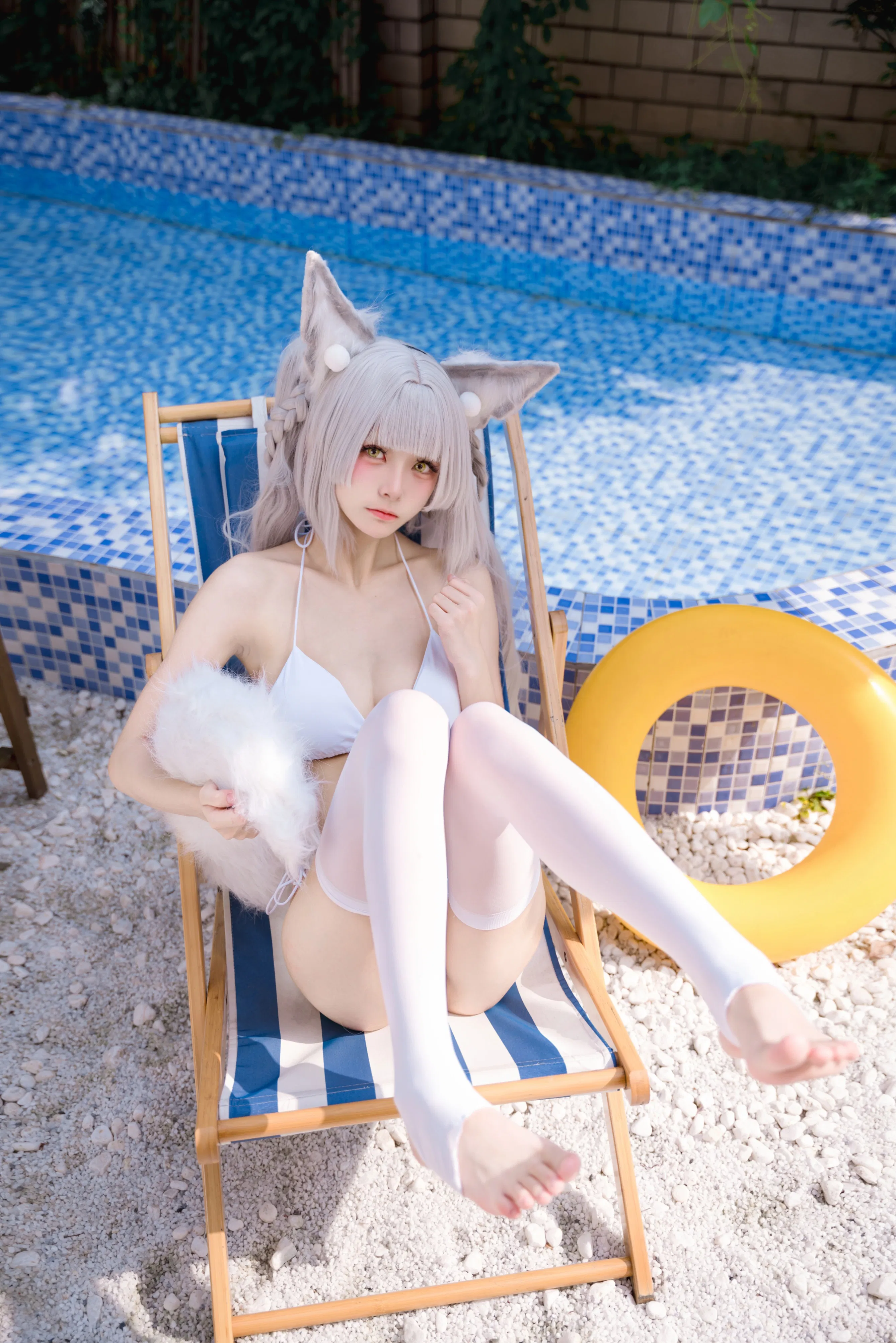 [Cosplay] 九柒喵 - 朝凪泳装