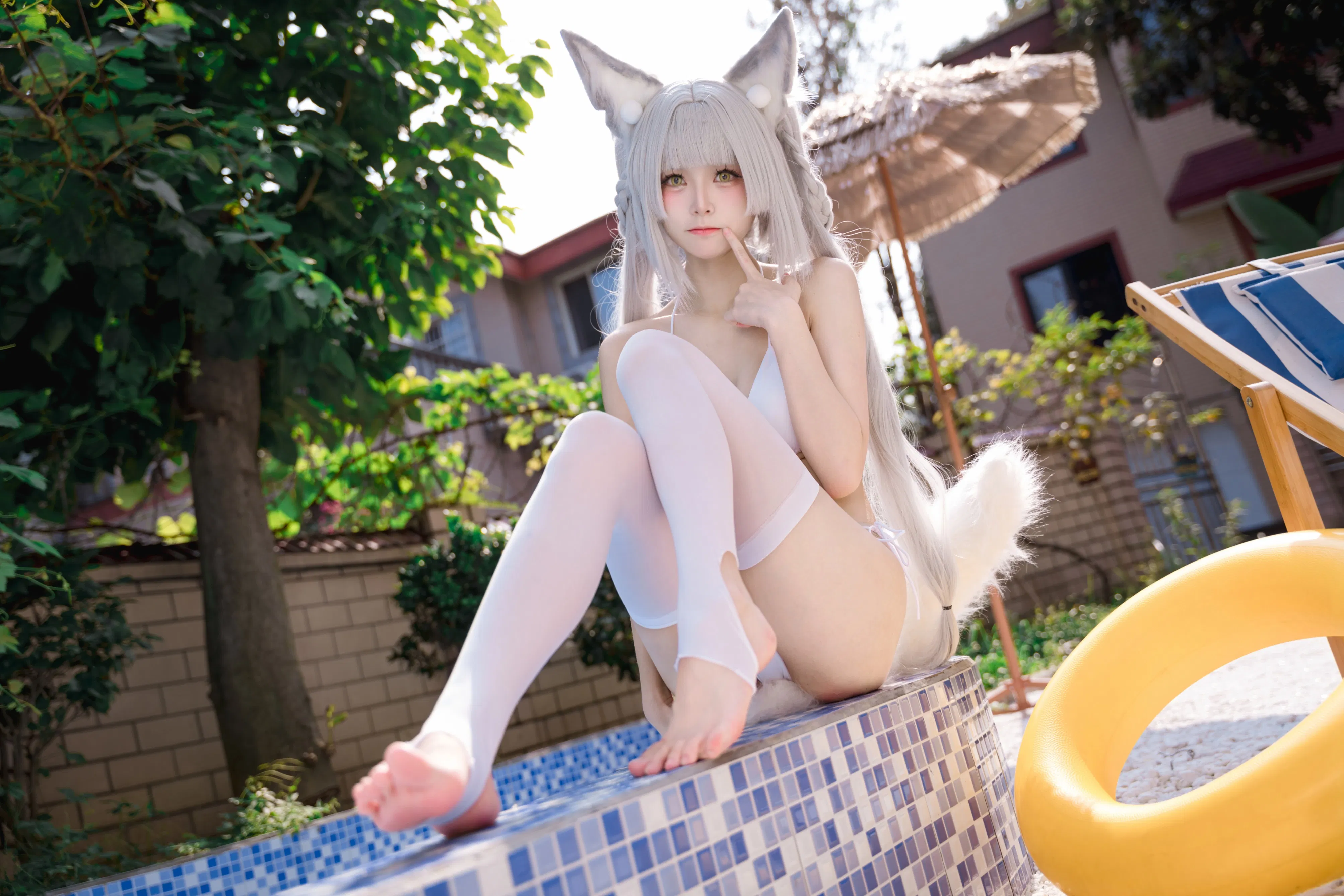 [Cosplay] 九柒喵 - 朝凪泳装