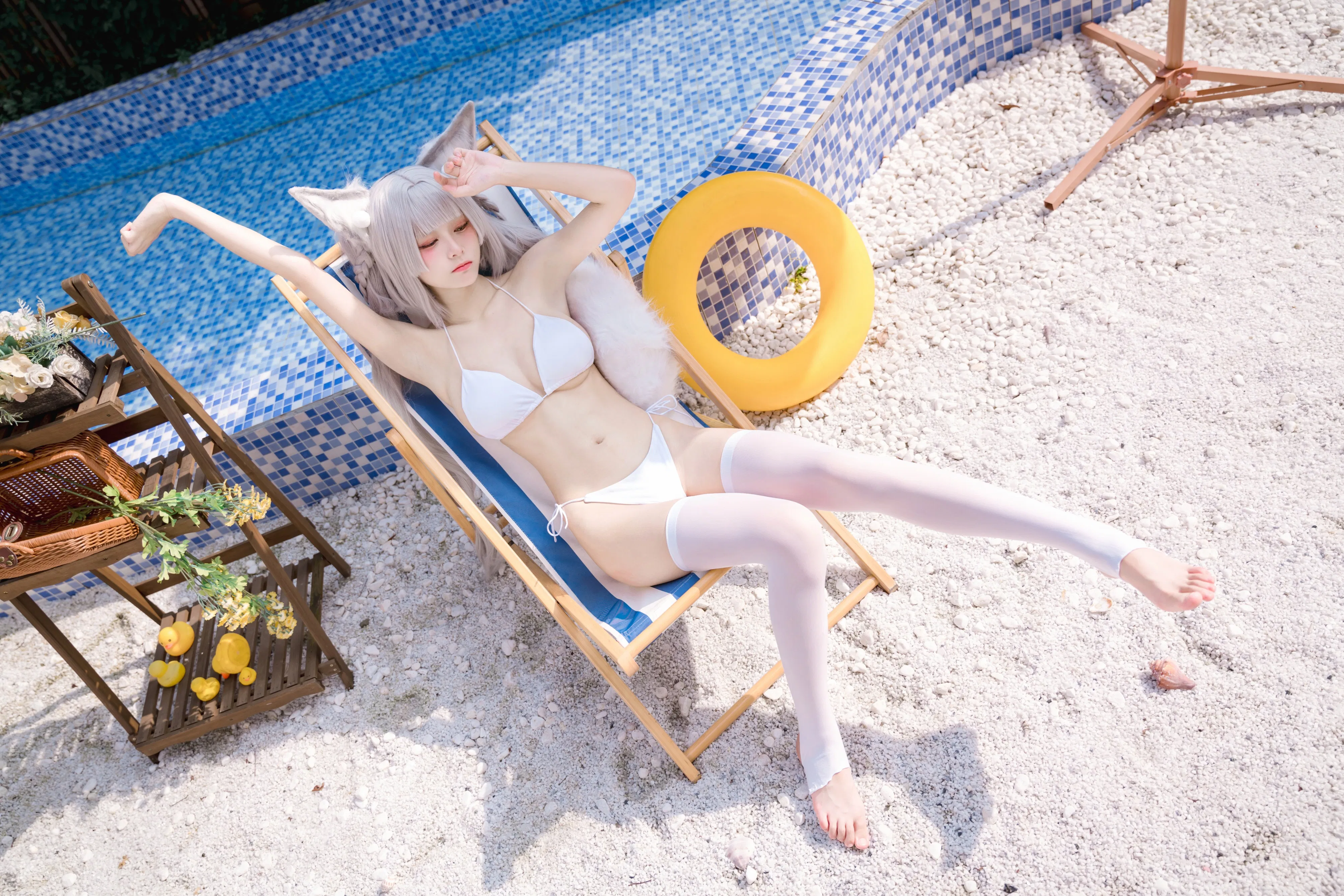 [Cosplay] 九柒喵 - 朝凪泳装