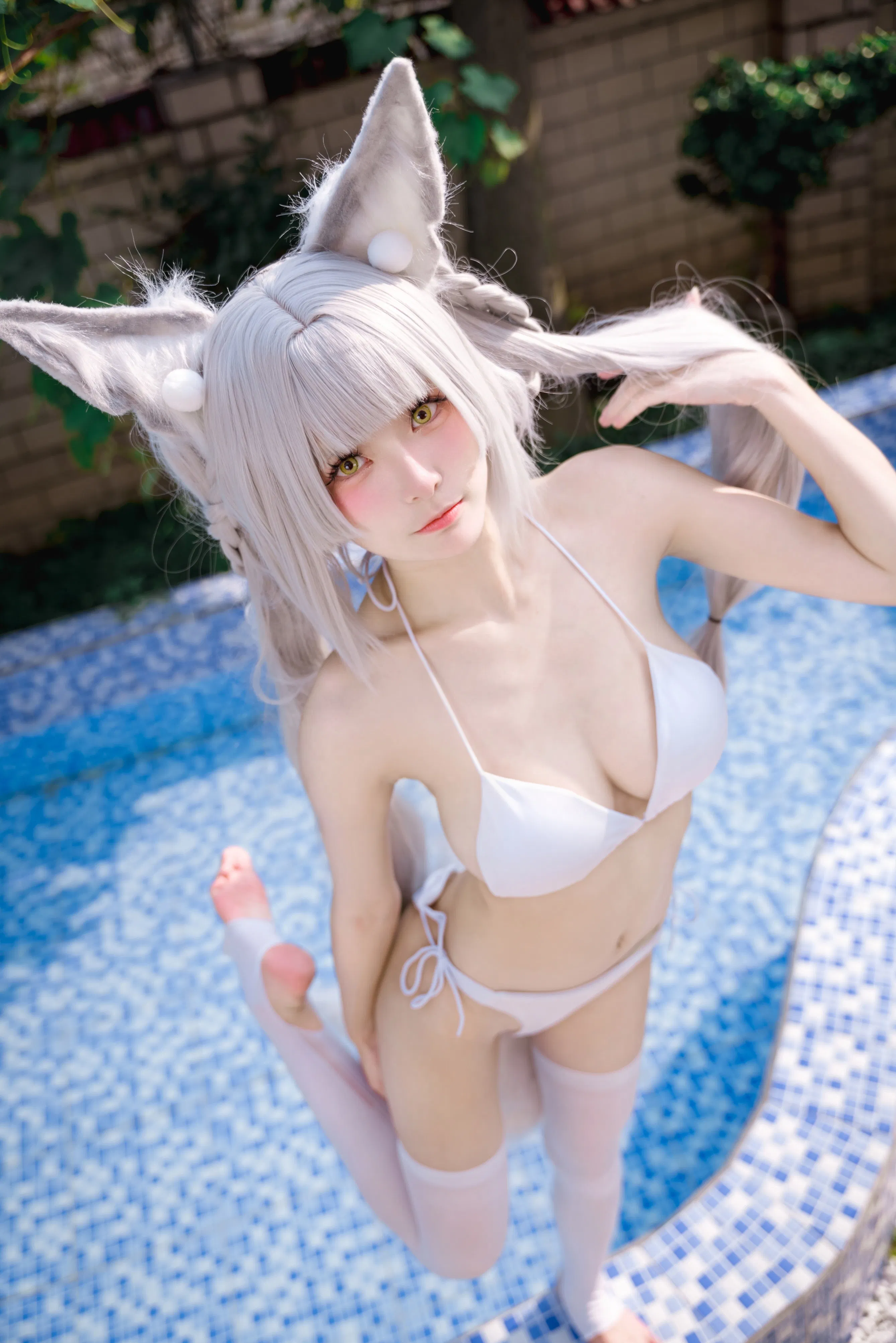 [Cosplay] 九柒喵 - 朝凪泳装