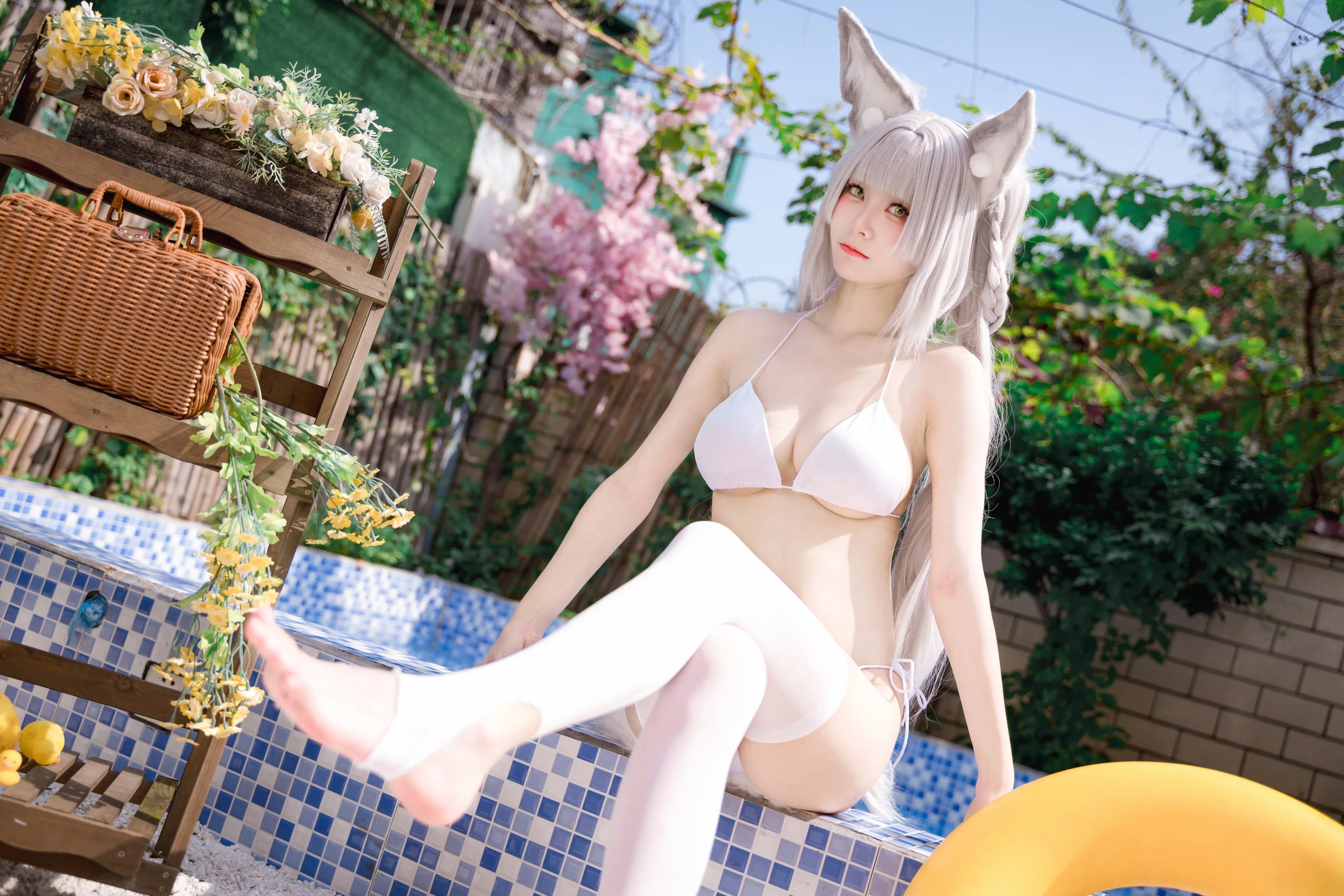 [Cosplay] 九柒喵 - 朝凪泳装