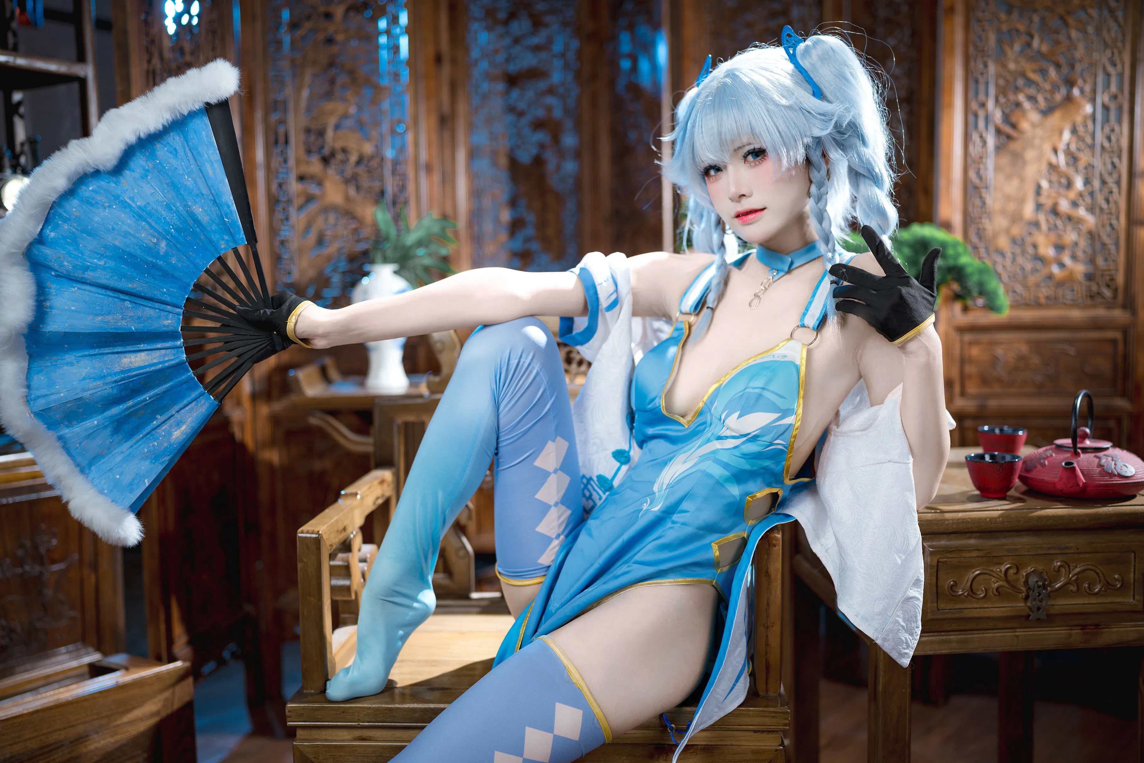 [Cosplay] 九柒喵 - 翠雀媚
