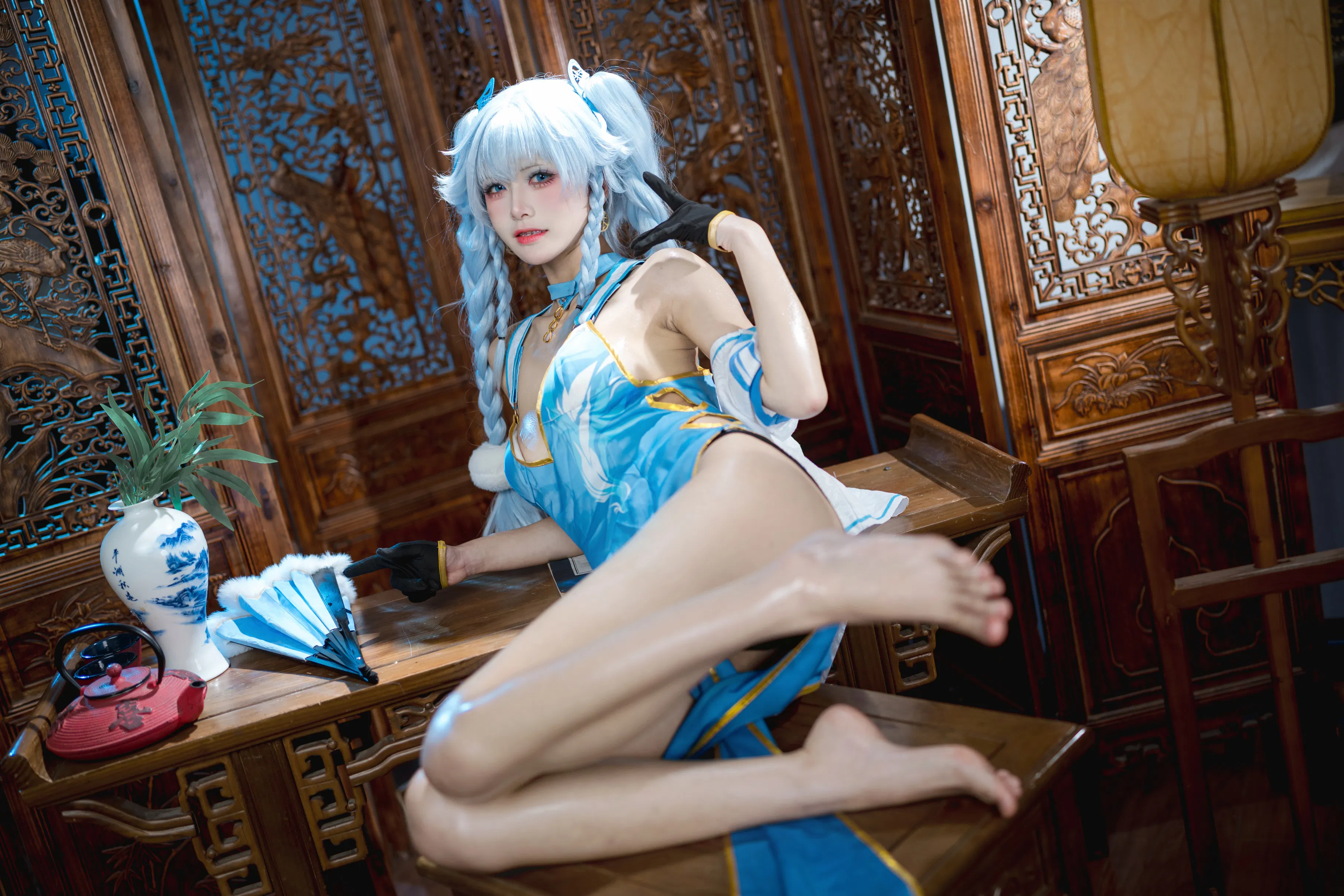[Cosplay] 九柒喵 - 翠雀媚