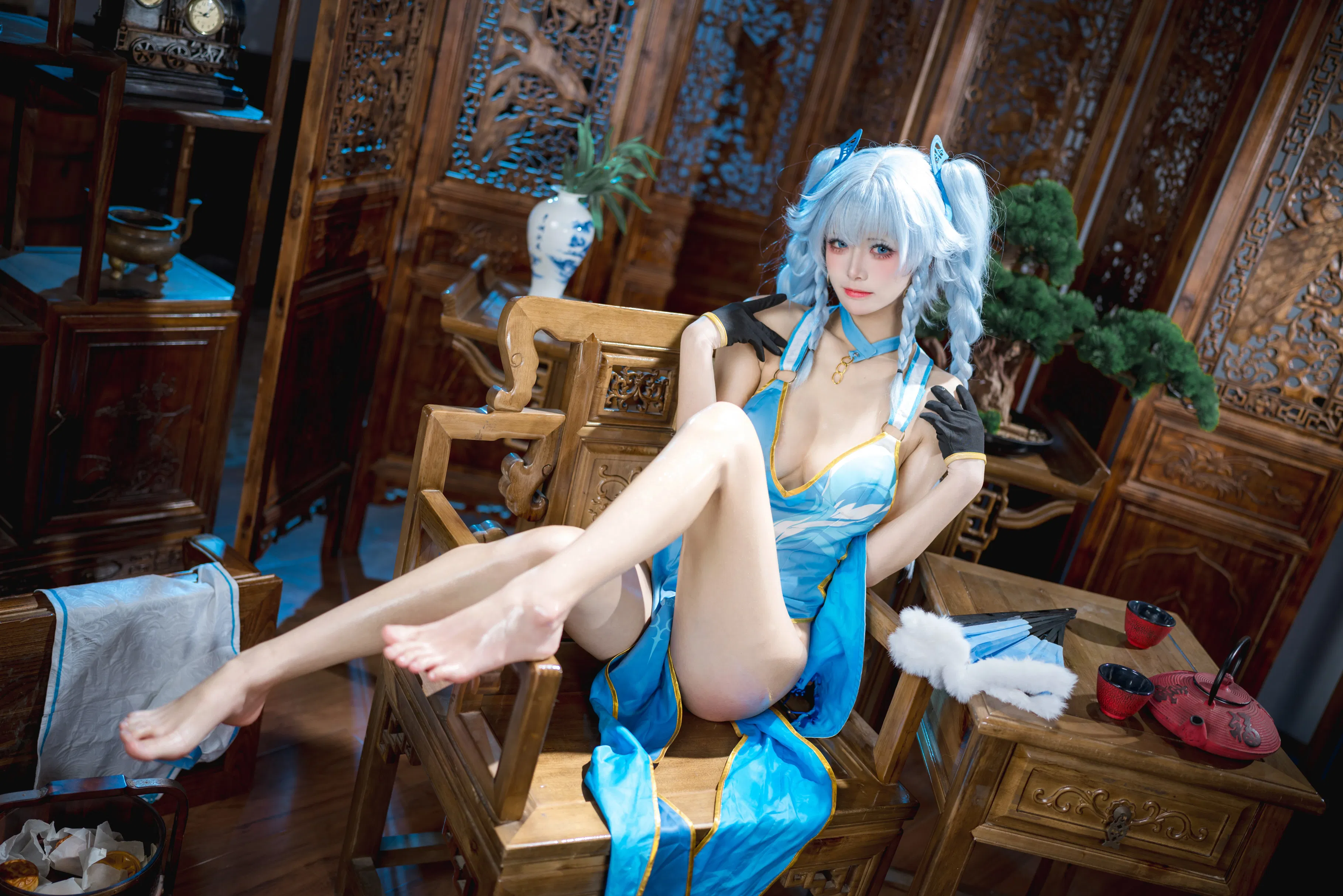 [Cosplay] 九柒喵 - 翠雀媚