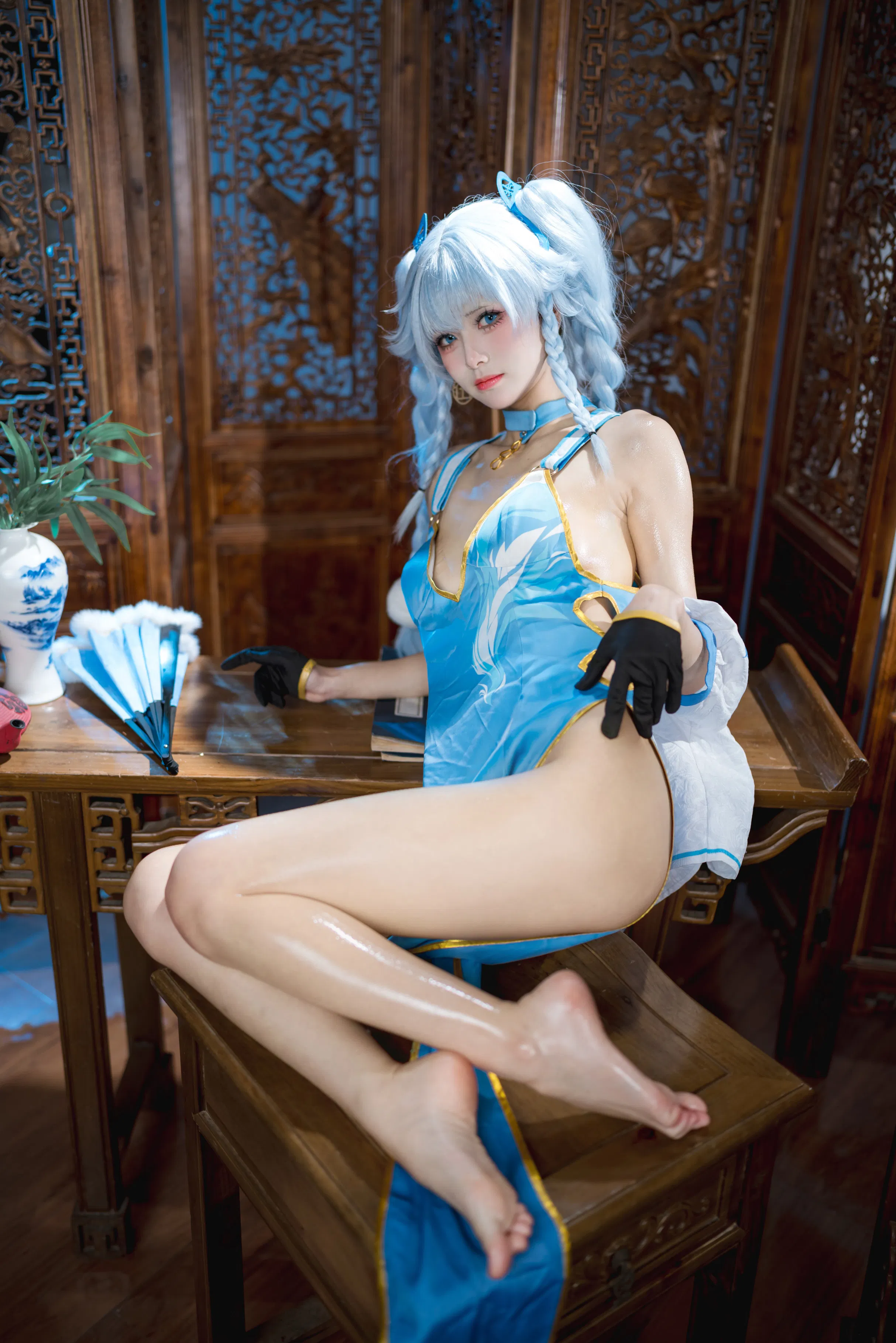[Cosplay] 九柒喵 - 翠雀媚