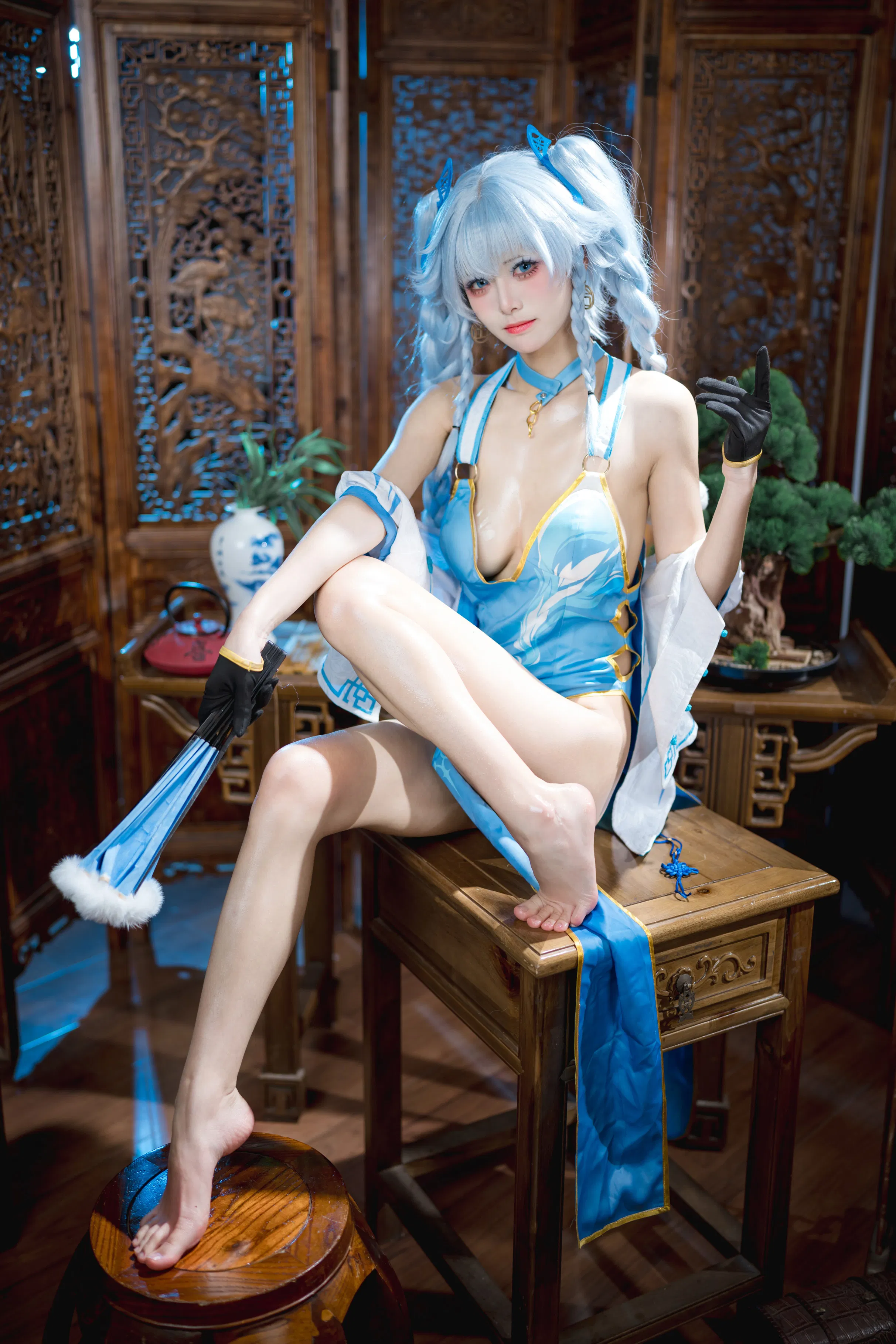 [Cosplay] 九柒喵 - 翠雀媚