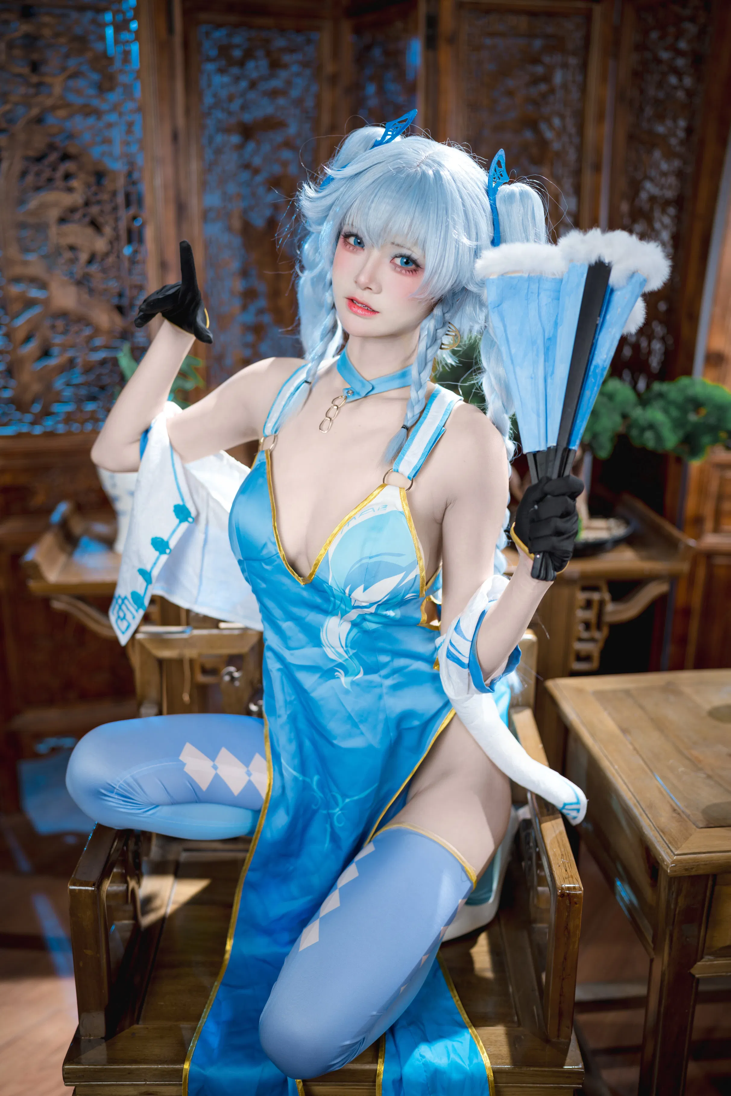 [Cosplay] 九柒喵 - 翠雀媚