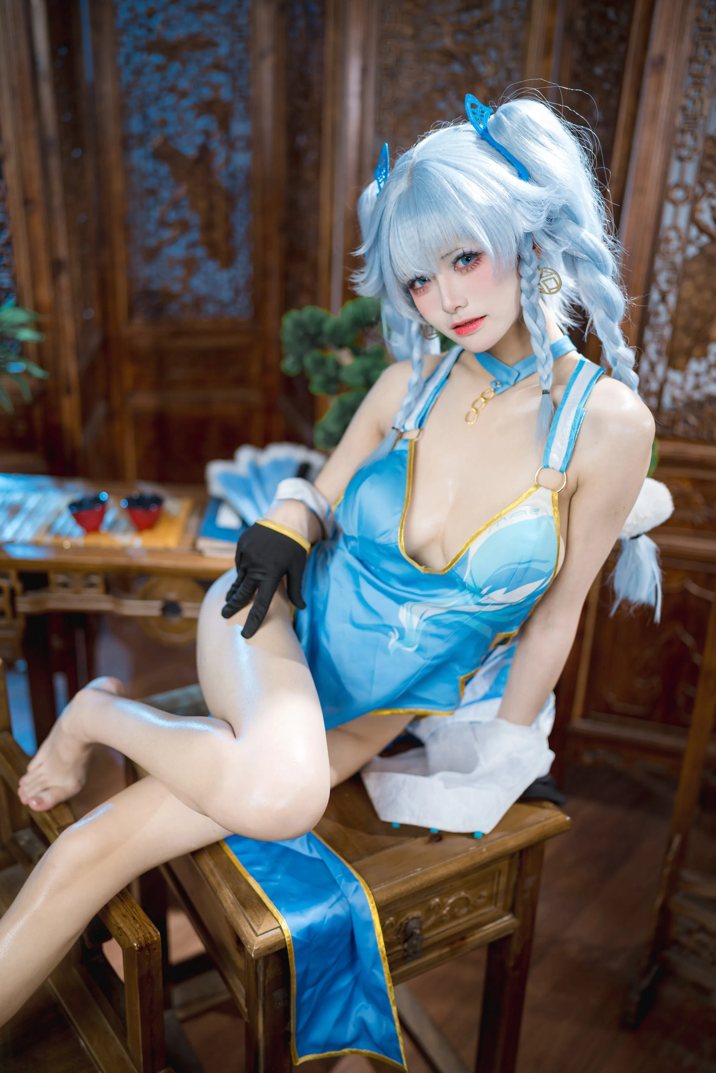 [Cosplay] 九柒喵 - 翠雀媚