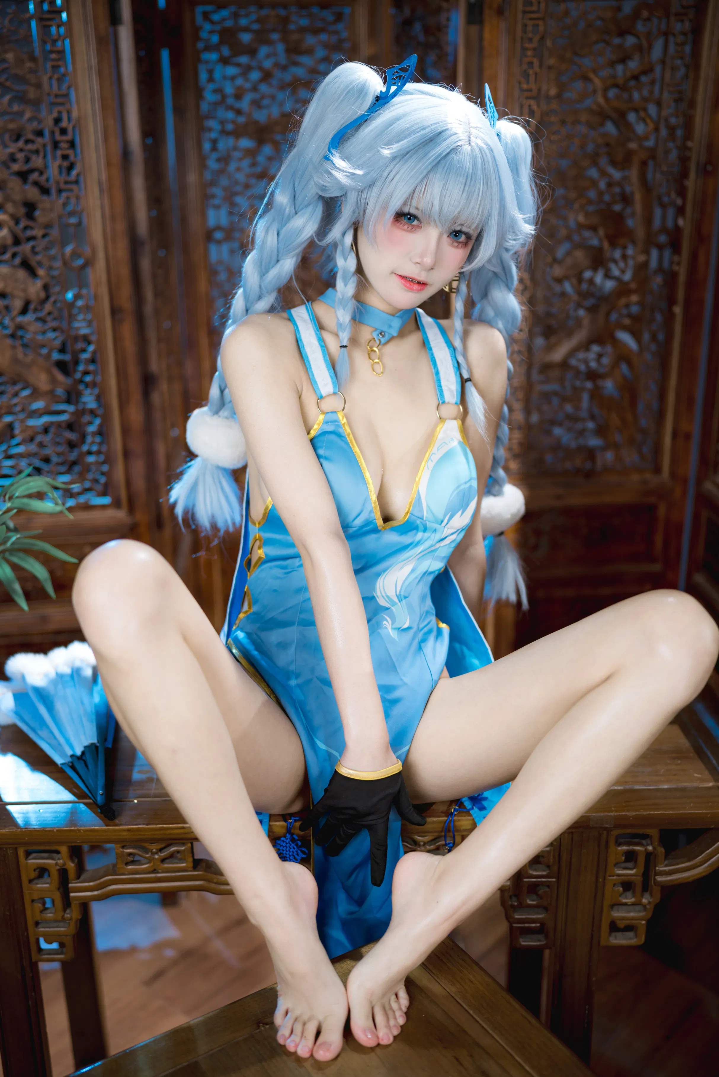 [Cosplay] 九柒喵 - 翠雀媚