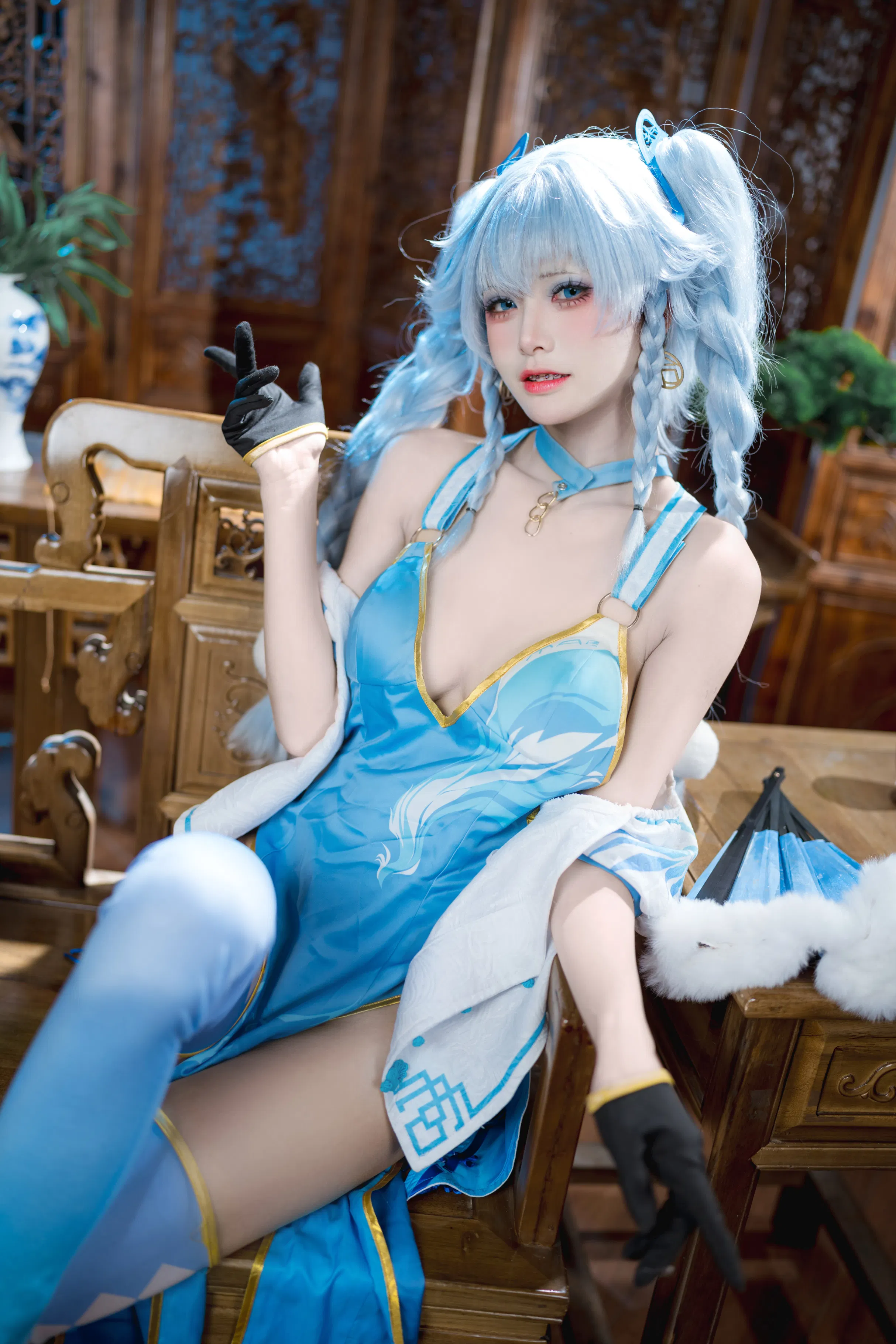 [Cosplay] 九柒喵 - 翠雀媚