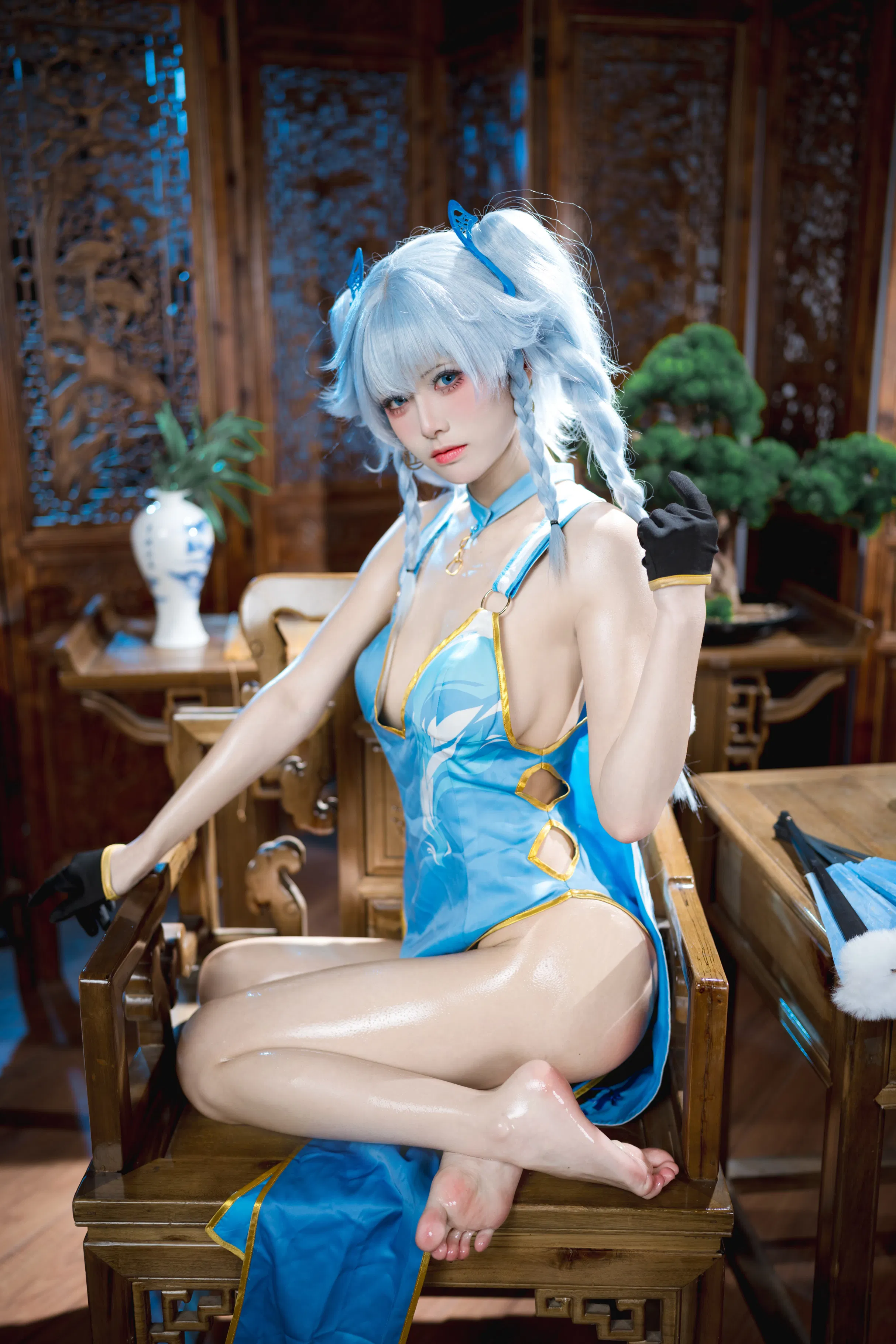 [Cosplay] 九柒喵 - 翠雀媚