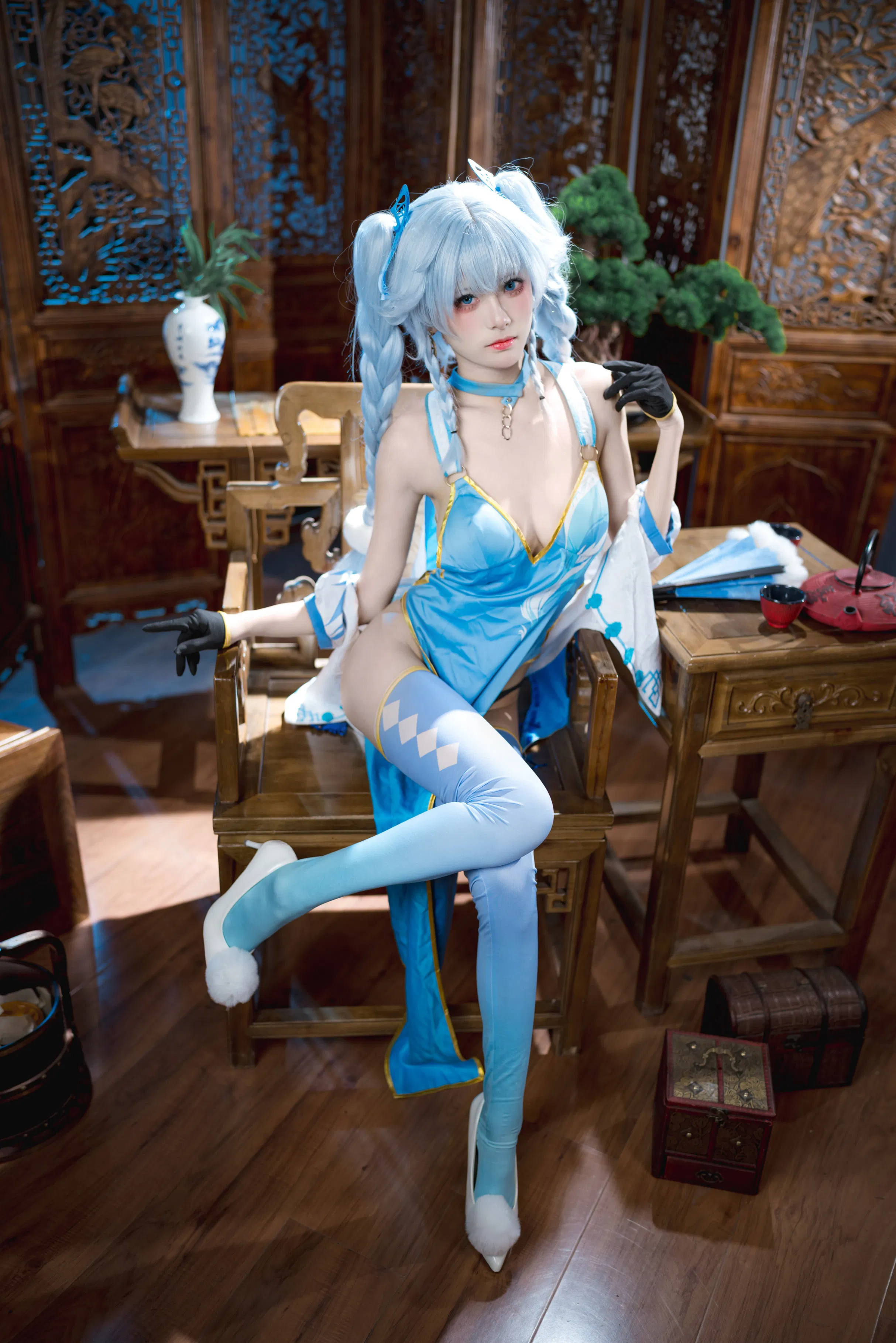 [Cosplay] 九柒喵 - 翠雀媚