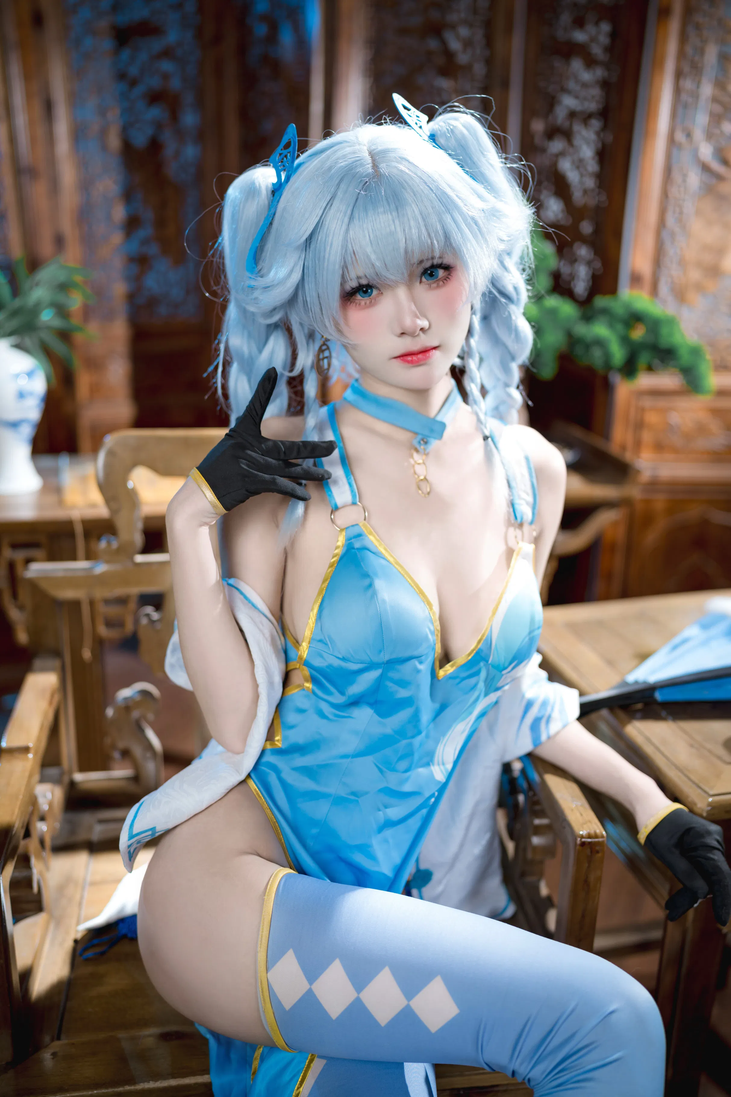 [Cosplay] 九柒喵 - 翠雀媚