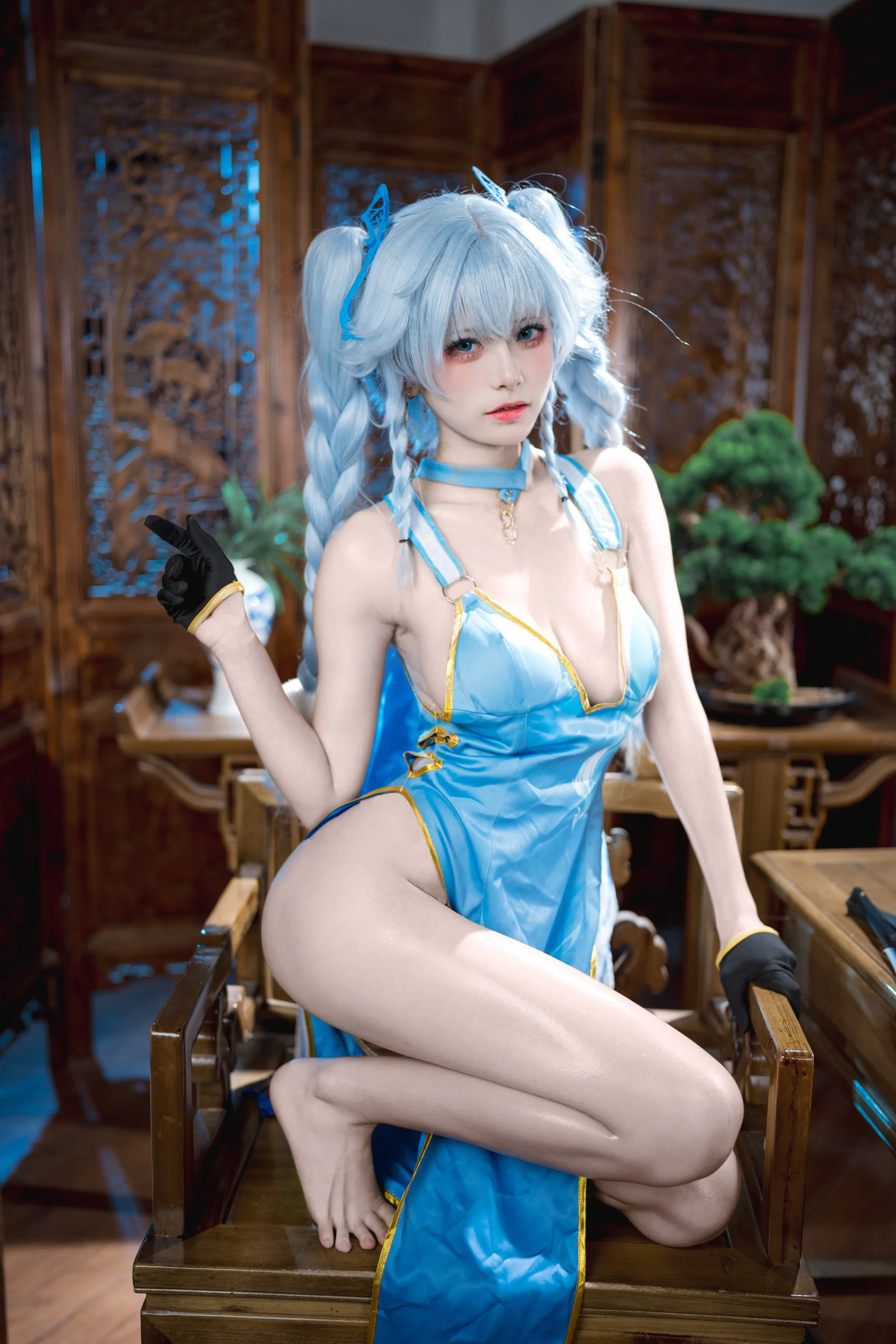 [Cosplay] 九柒喵 - 翠雀媚