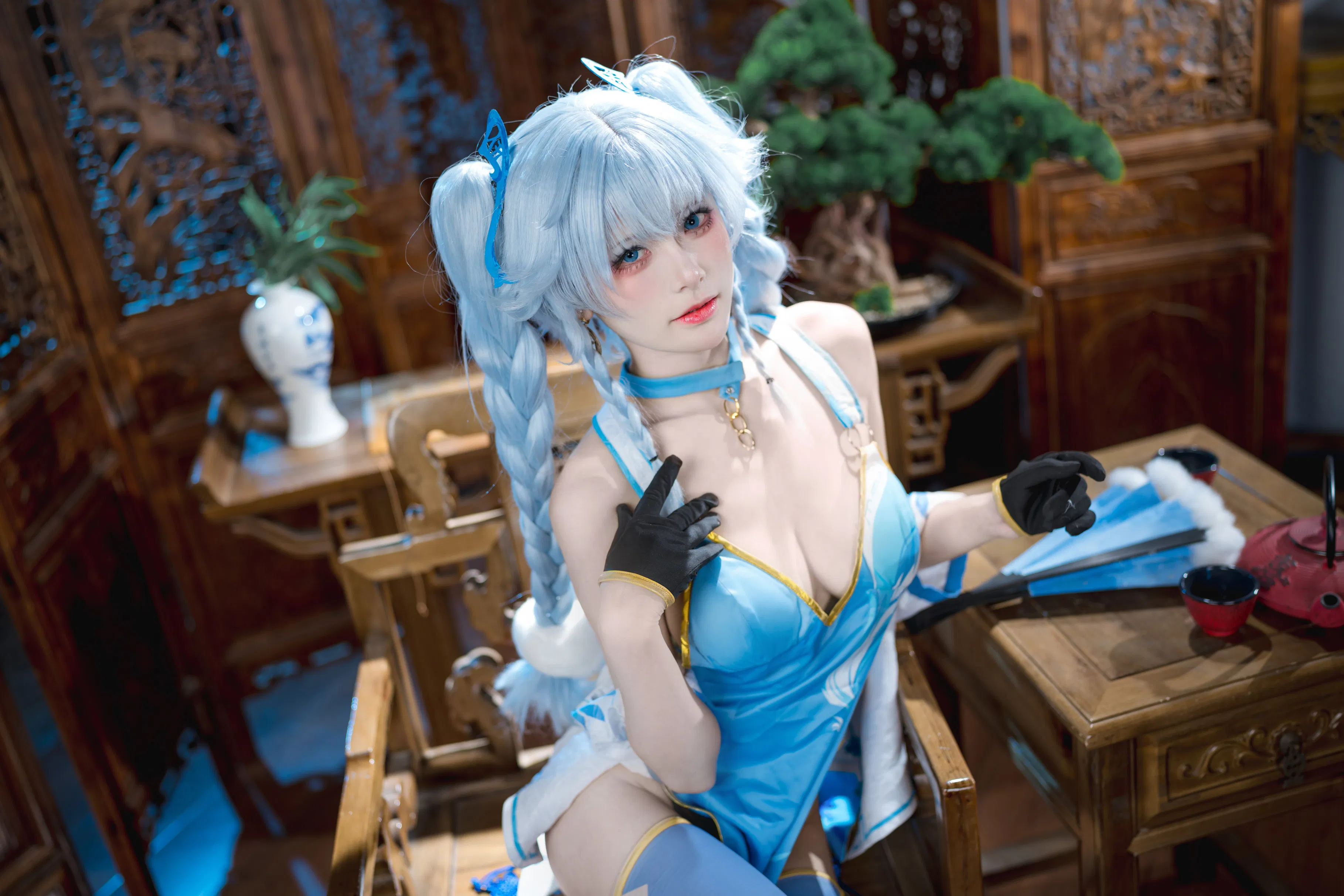 [Cosplay] 九柒喵 - 翠雀媚