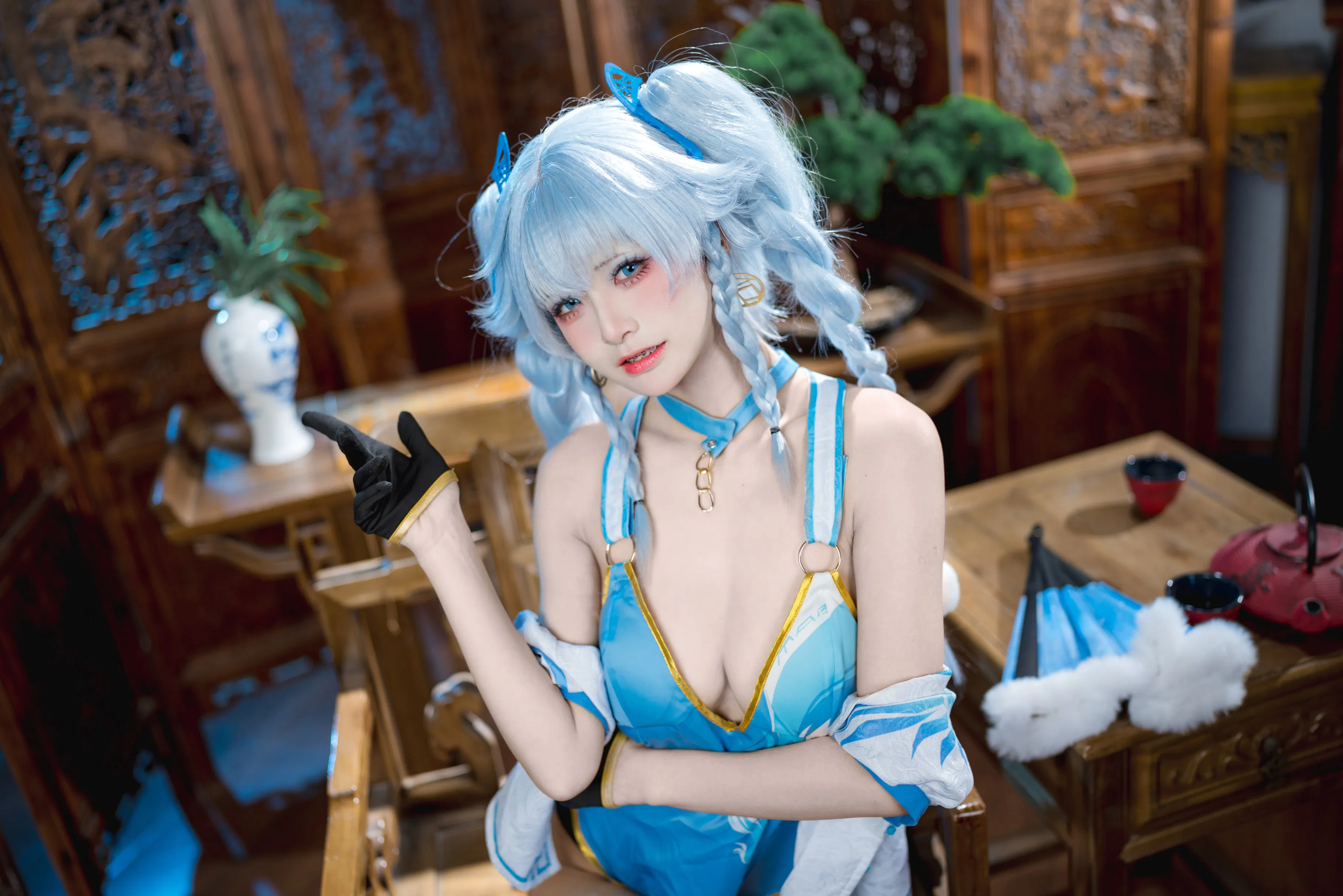 [Cosplay] 九柒喵 - 翠雀媚