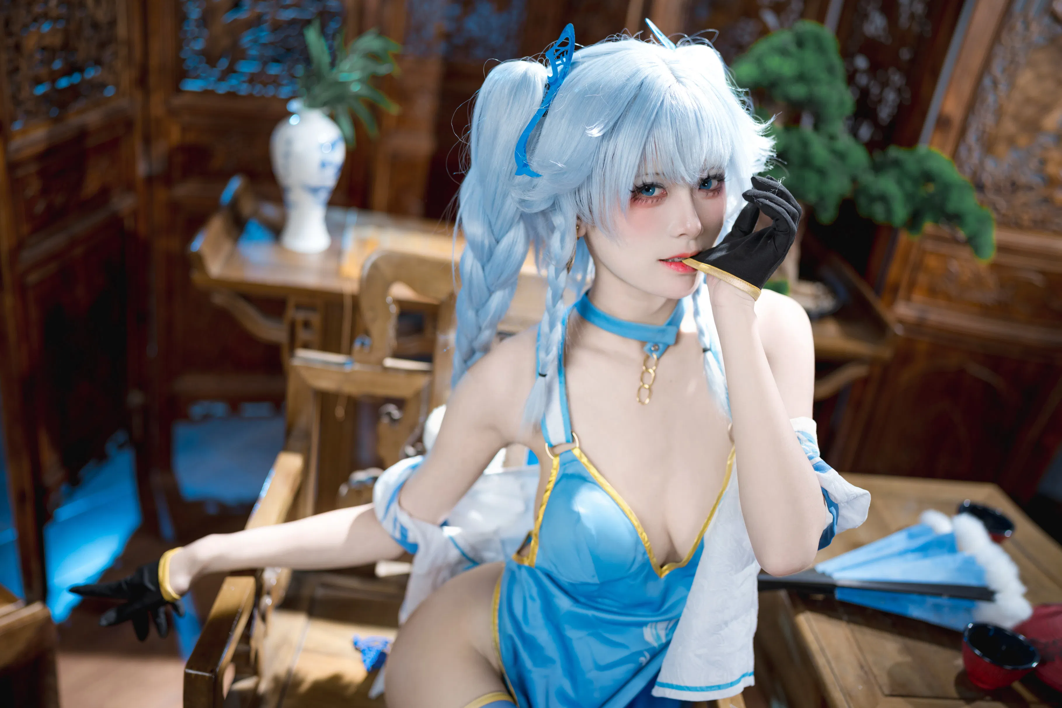 [Cosplay] 九柒喵 - 翠雀媚