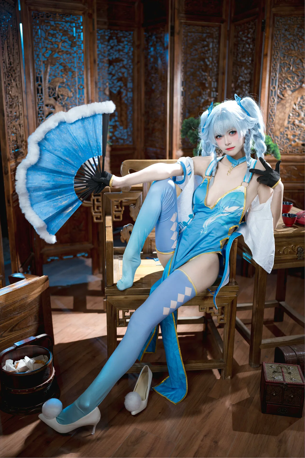 [Cosplay] 九柒喵 - 翠雀媚
