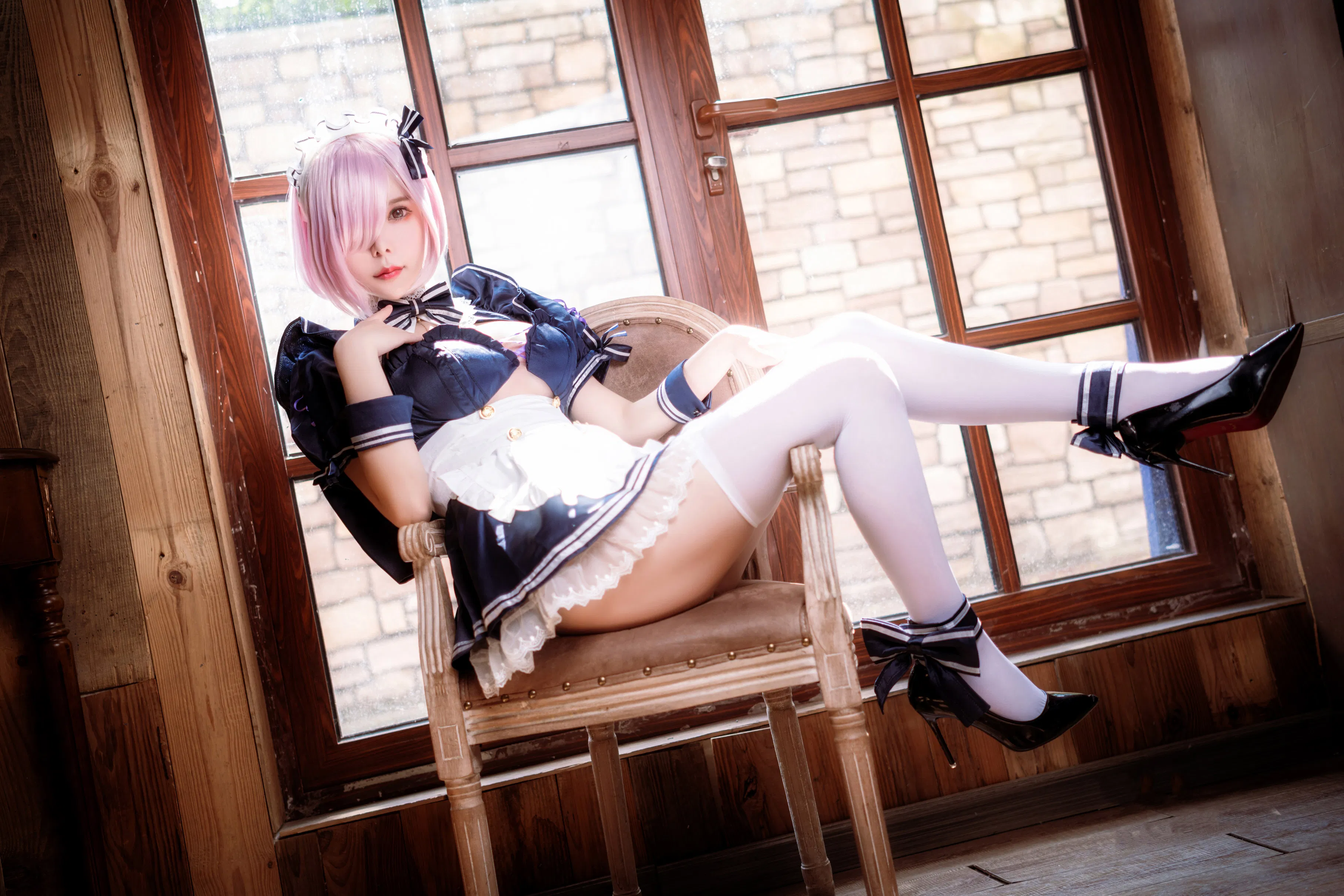 [Cosplay] 亚马逊鲶鱼 - FGO 玛修 女仆