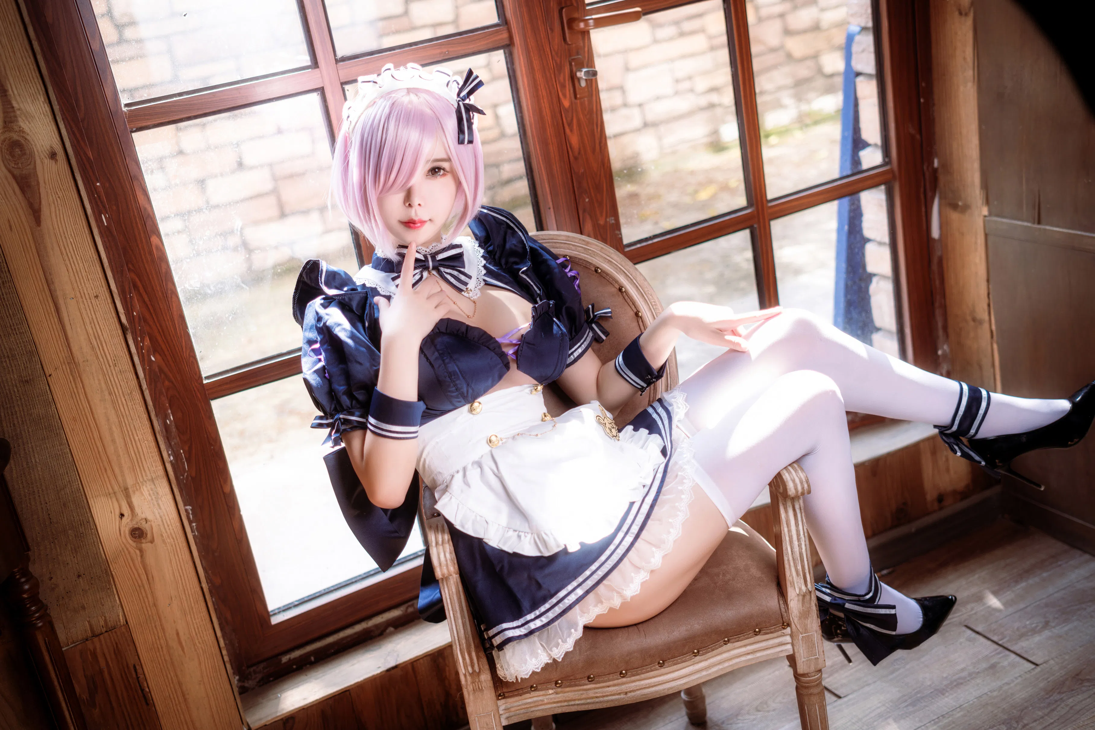 [Cosplay] 亚马逊鲶鱼 - FGO 玛修 女仆