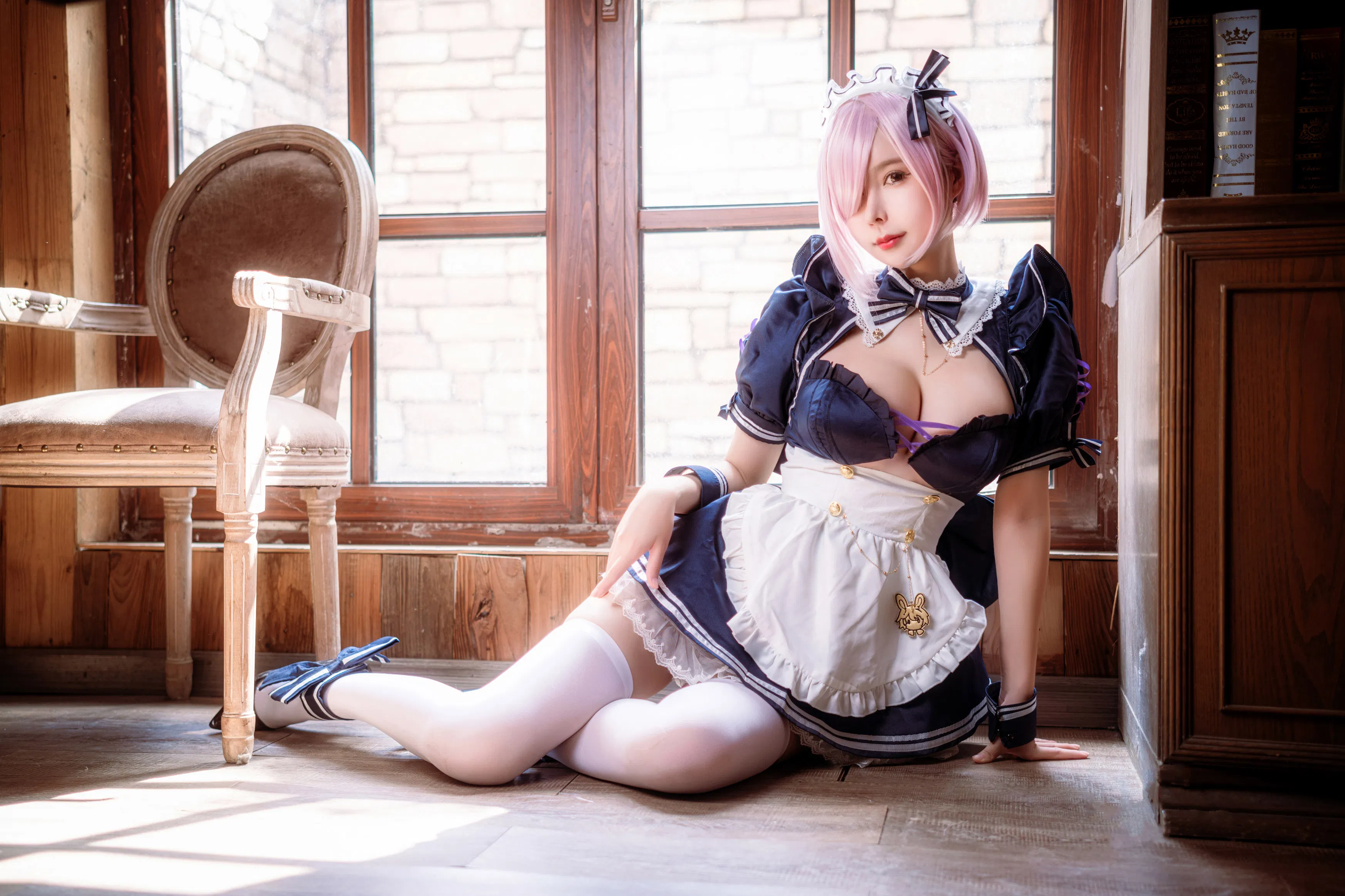 [Cosplay] 亚马逊鲶鱼 - FGO 玛修 女仆