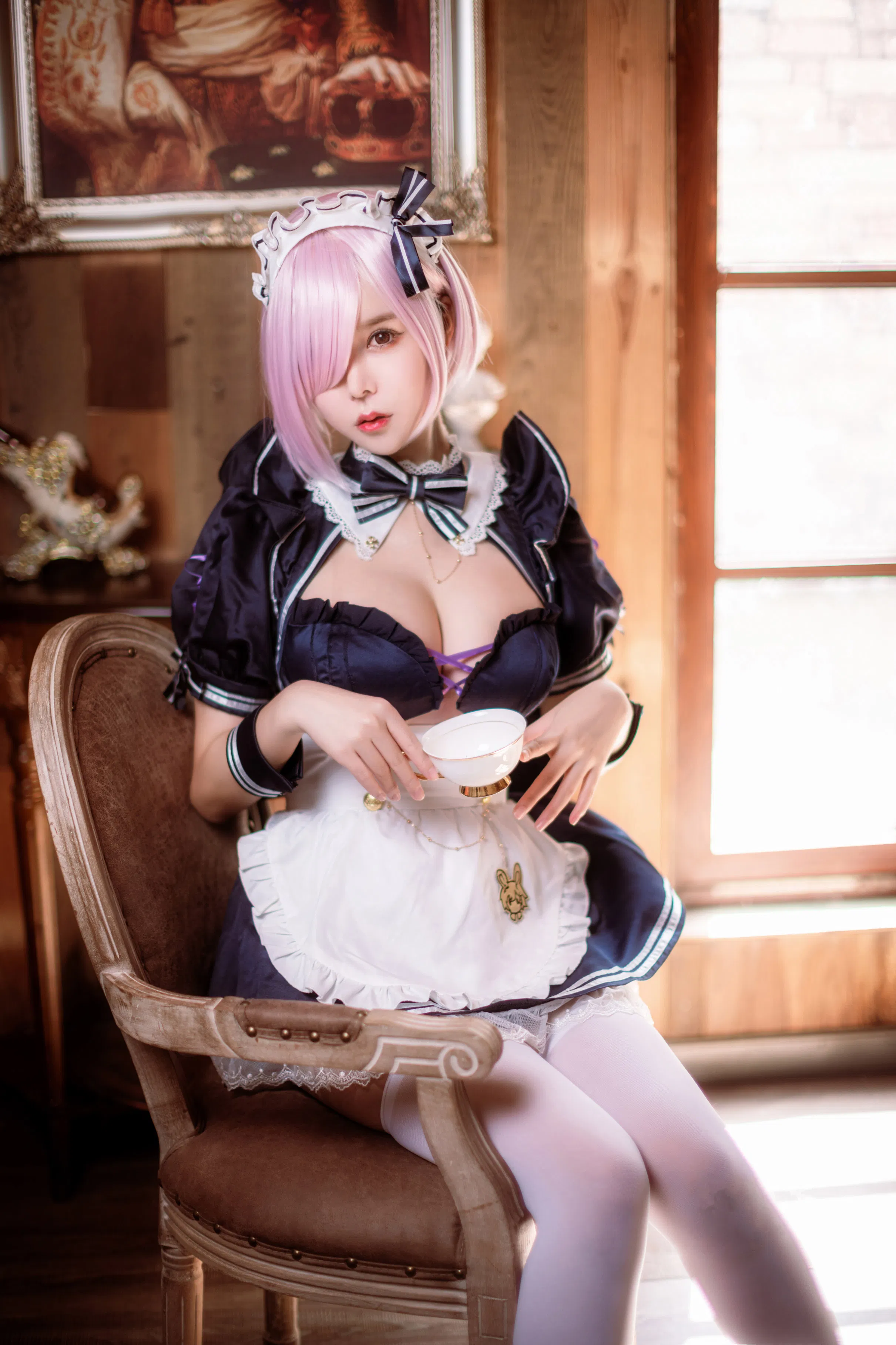 [Cosplay] 亚马逊鲶鱼 - FGO 玛修 女仆