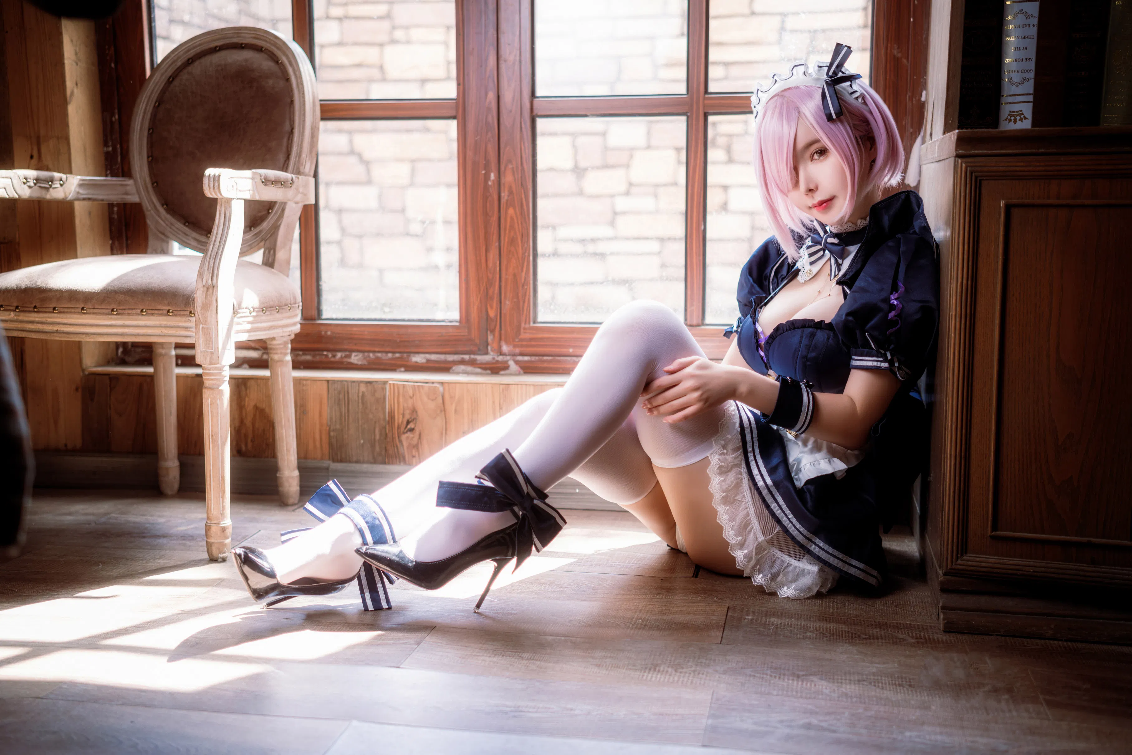 [Cosplay] 亚马逊鲶鱼 - FGO 玛修 女仆