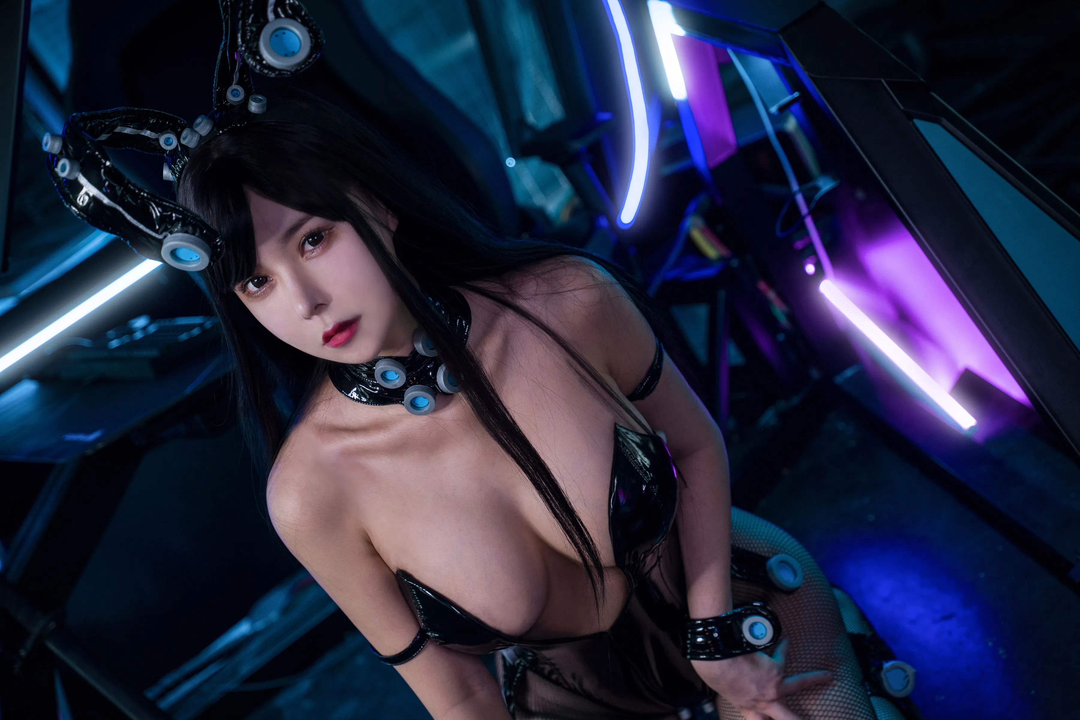 [Cosplay] 亚马逊鲶鱼 - 杀戮都市 下平玲花 兔女郎