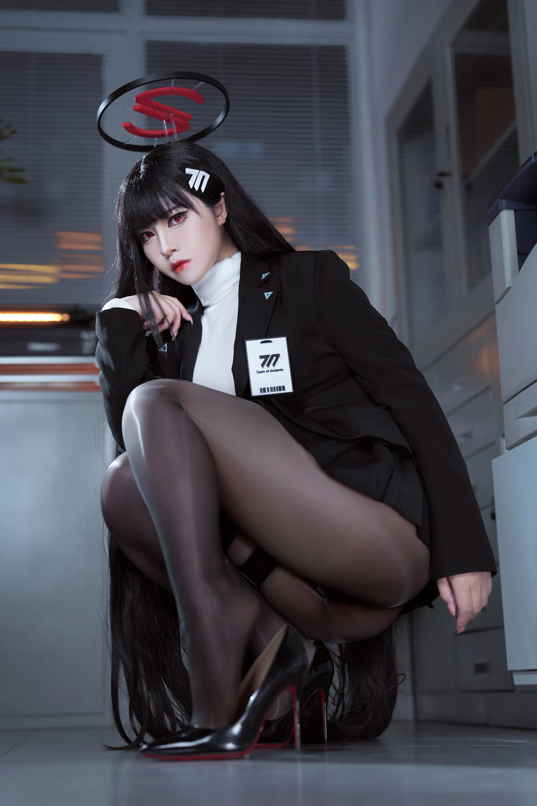 [Cosplay] 半半子 - 碧蓝档案 调月莉音