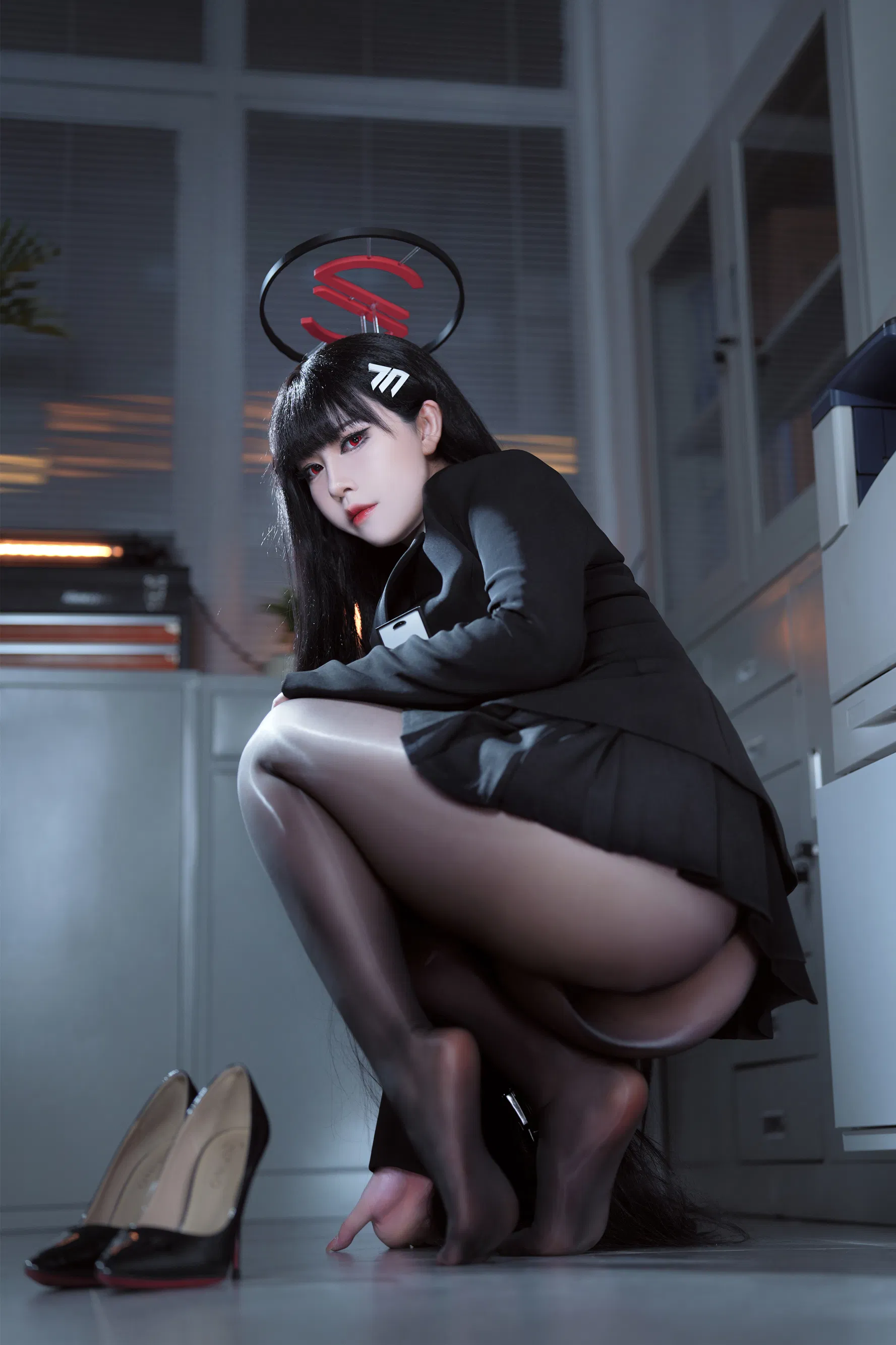 [Cosplay] 半半子 - 碧蓝档案 调月莉音