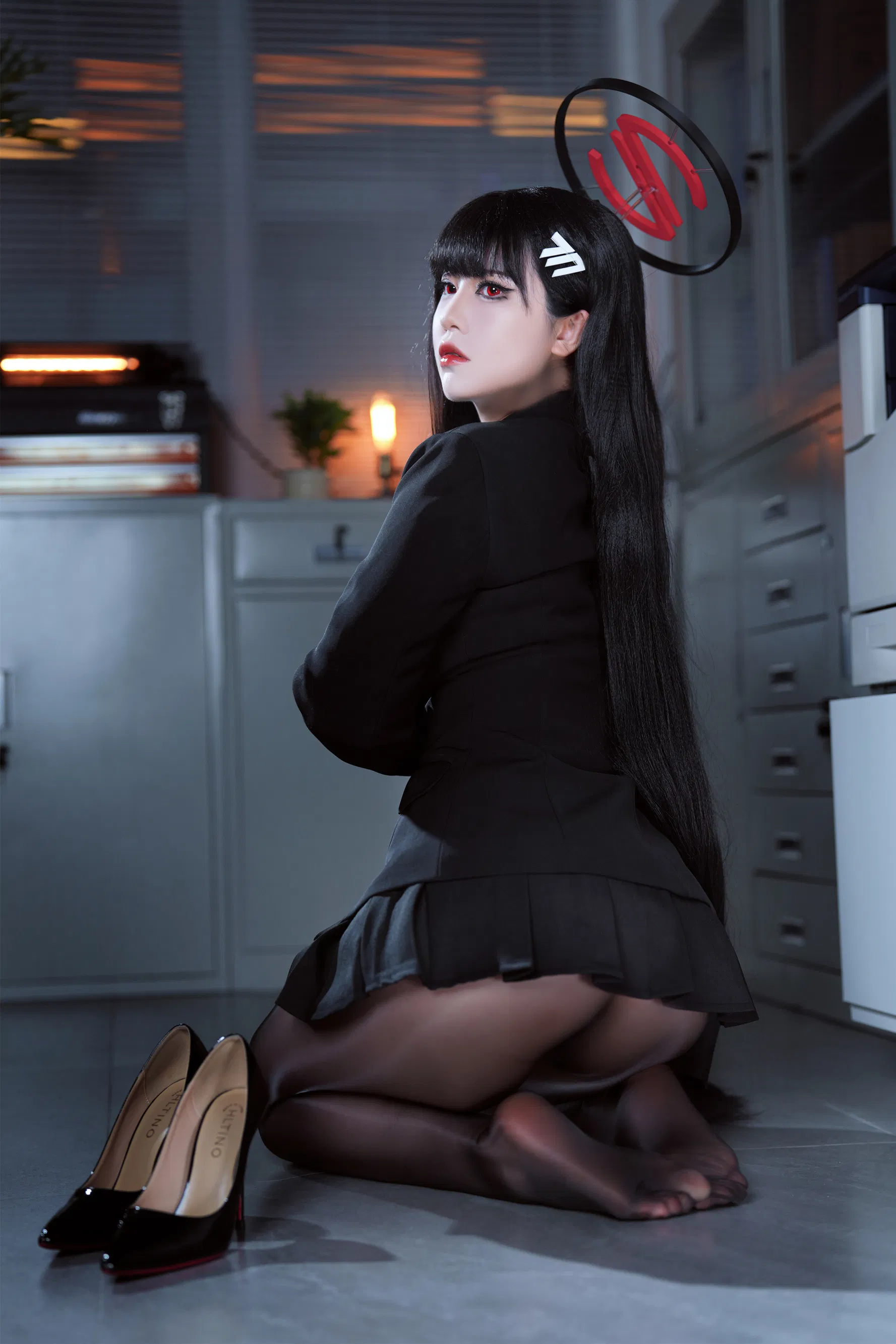 [Cosplay] 半半子 - 碧蓝档案 调月莉音