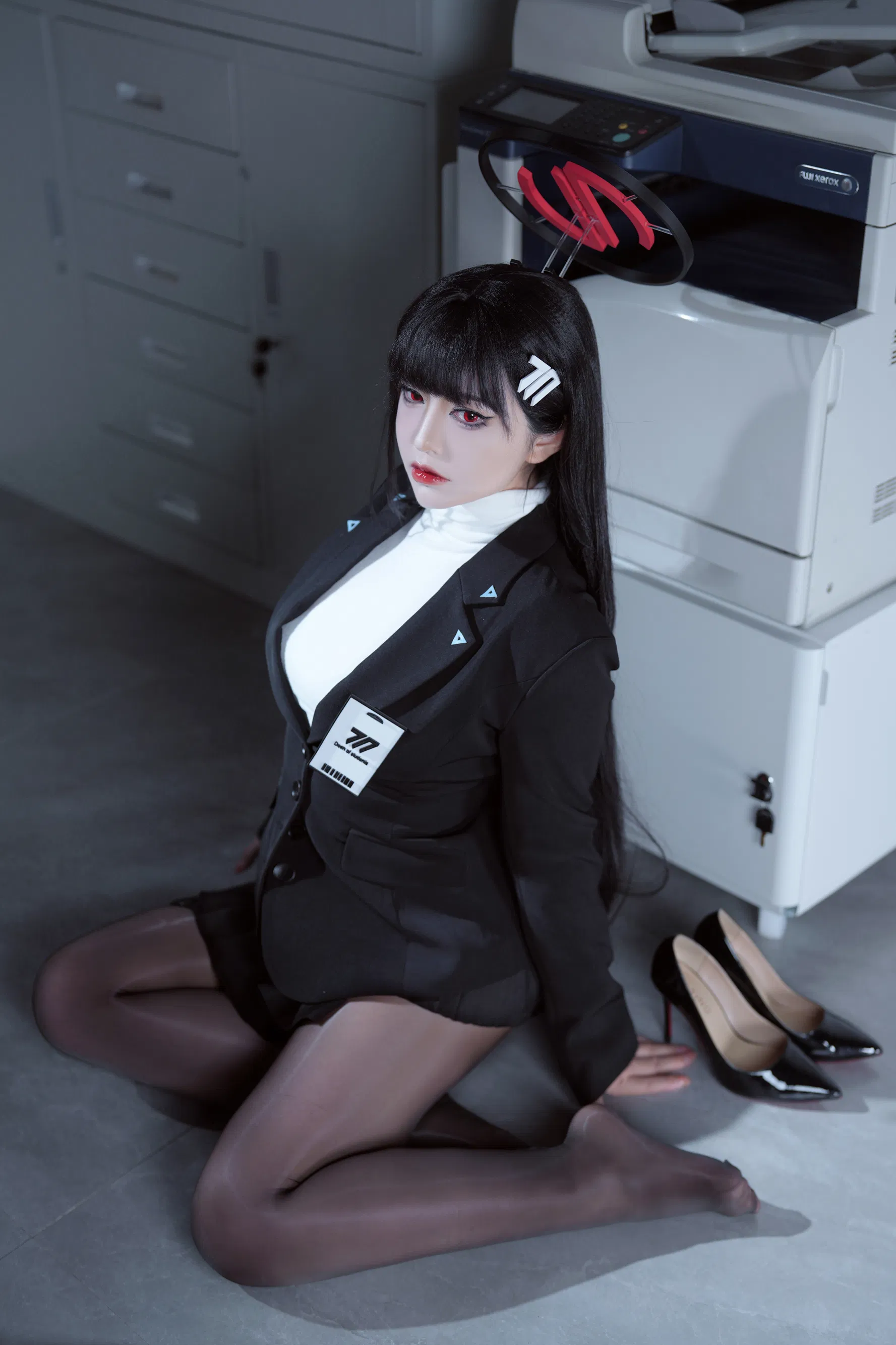 [Cosplay] 半半子 - 碧蓝档案 调月莉音