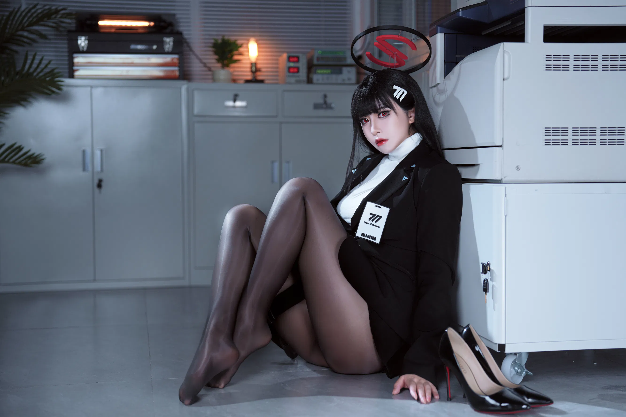 [Cosplay] 半半子 - 碧蓝档案 调月莉音